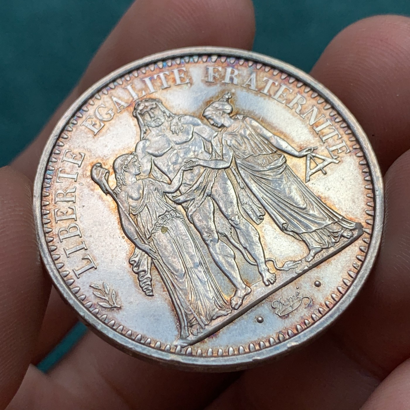 1969年法国大力神10法郎原光大银币包浆漂亮- 竞宝斋- 竞宝斋- 麦稀奇