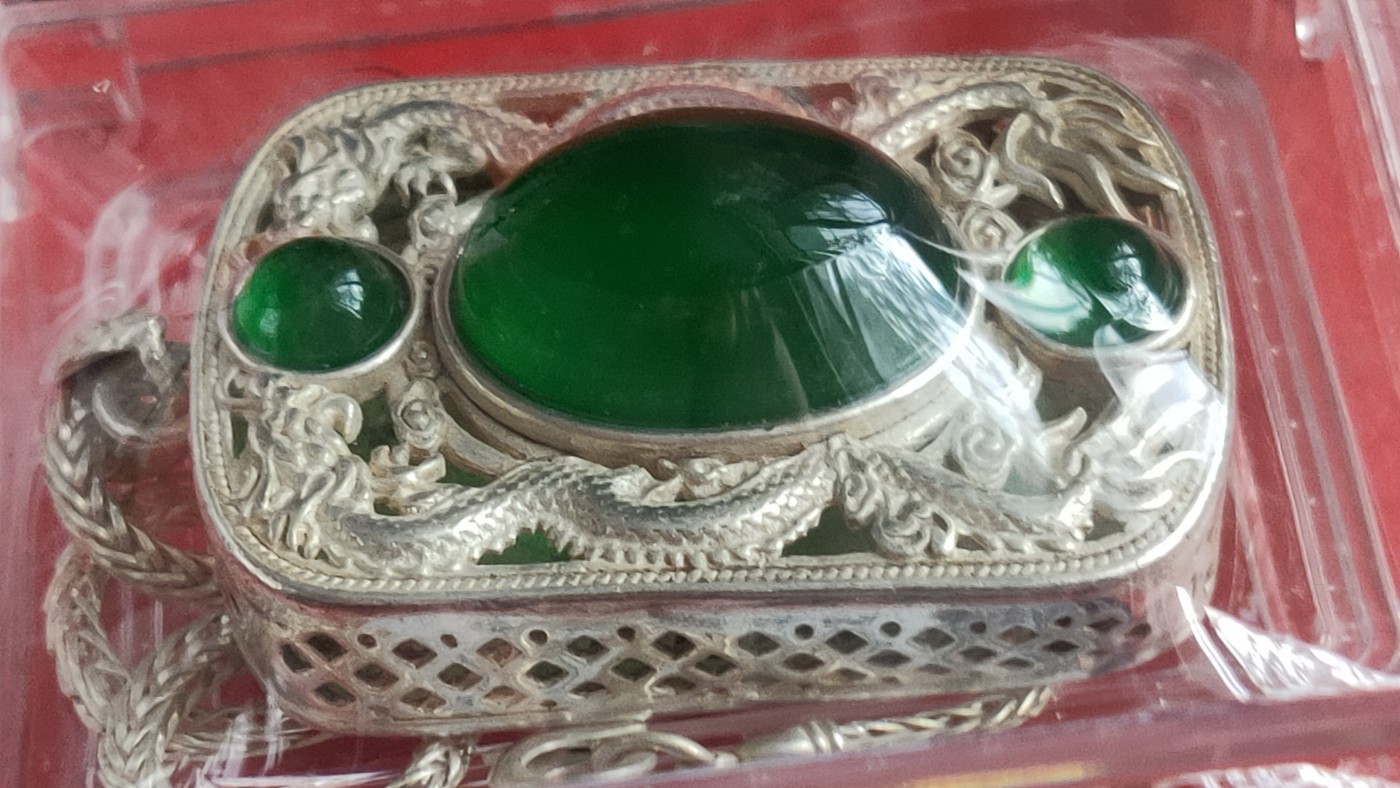 裸币专场 民国民俗银挂饰  众泉评级  美品88