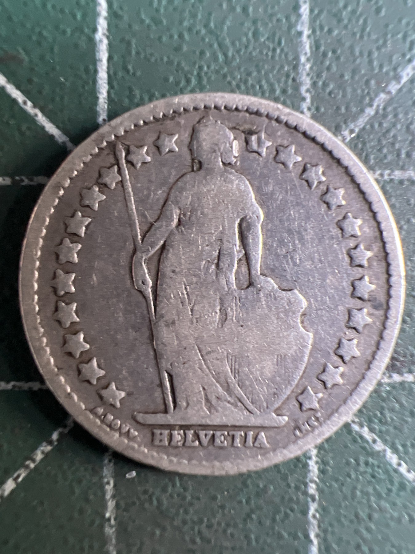 泡泡堂第371期  硬币专场 （无押金，捡漏，全场20包邮，偏远地区除外，接收代拍业务） 瑞士1/2法郎银币