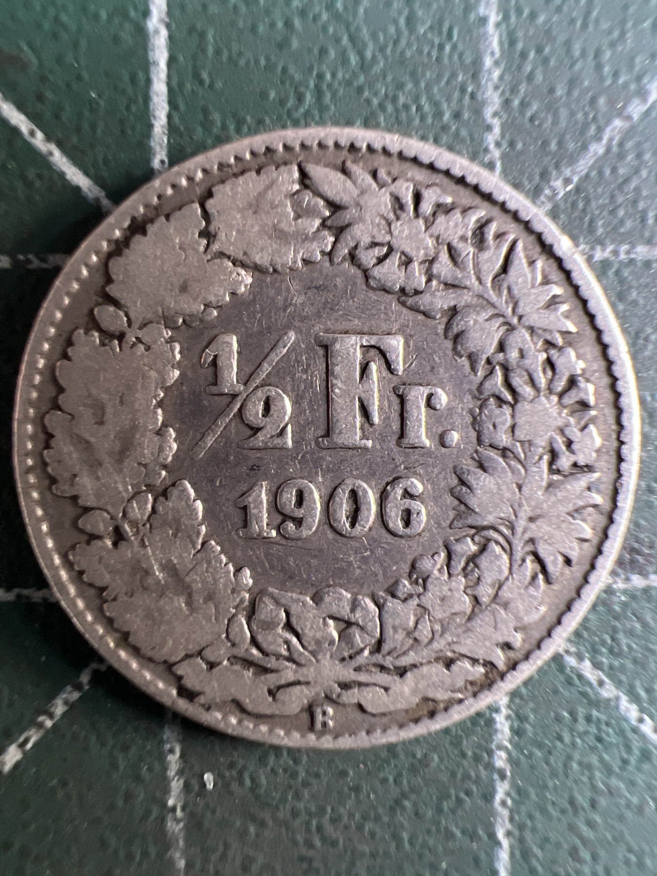 泡泡堂第371期  硬币专场 （无押金，捡漏，全场20包邮，偏远地区除外，接收代拍业务） 瑞士1/2法郎银币