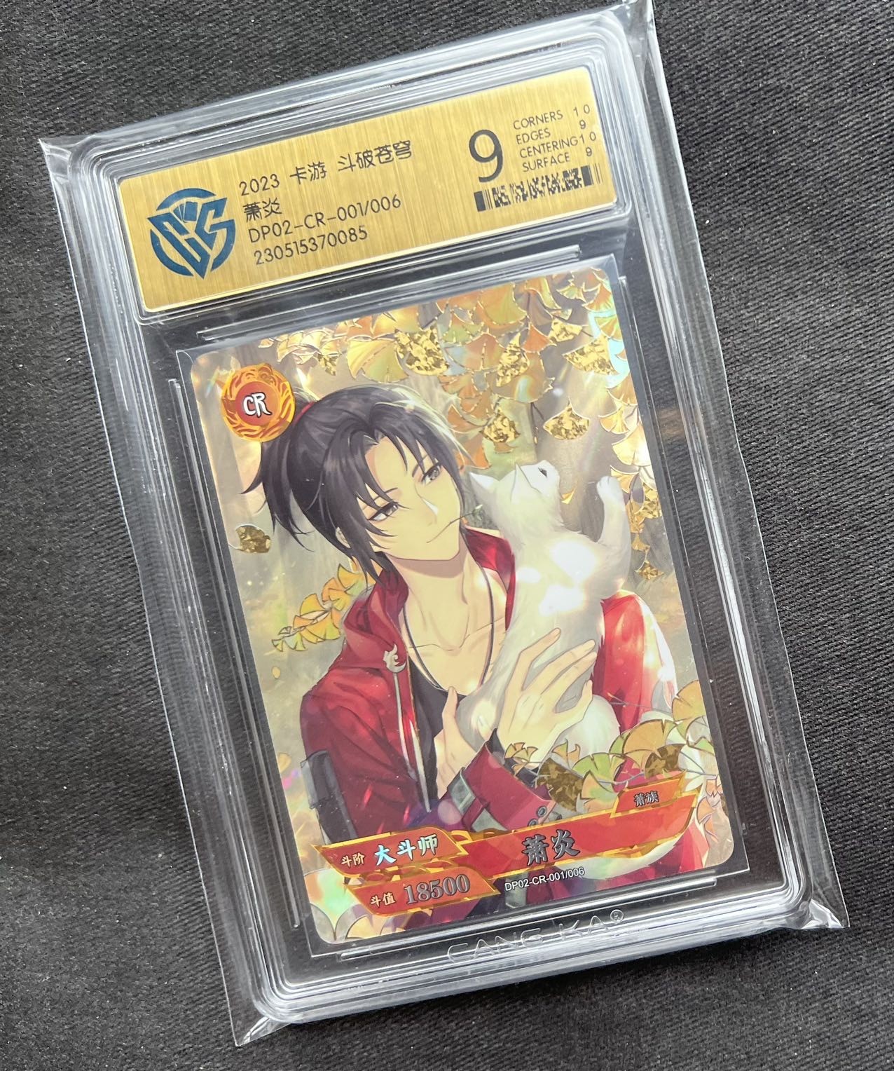 【随心卡拍】【直播】收藏卡拍卖第二期【CCG专场】 【CCG藏卡评级】斗破苍穹 萧炎