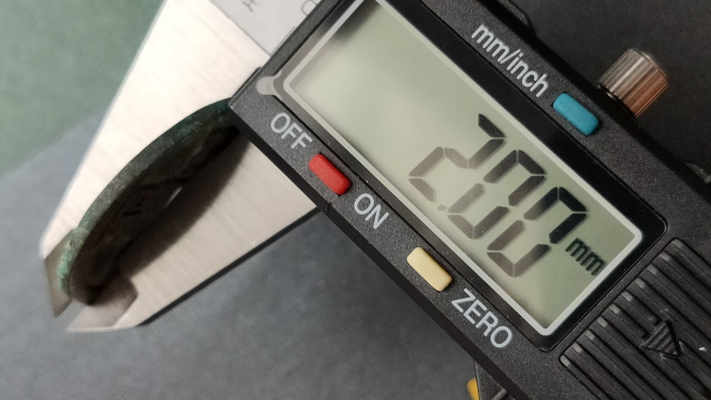 裸币专场 圣宋通宝，背当五，直径32+ 厚2+