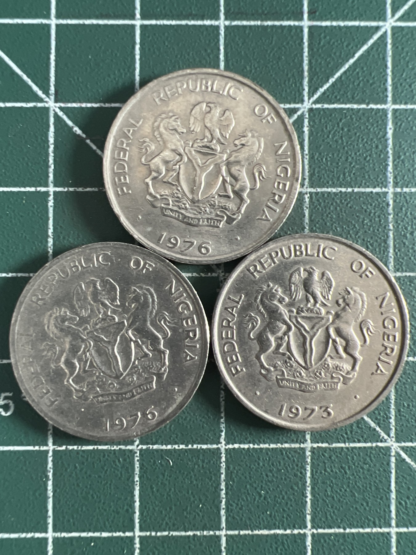 泡泡堂第378期 硬币专场 （无押金，捡漏，全场20包邮，偏远地区除外，接收代拍业务） 尼日利亚10考包三枚