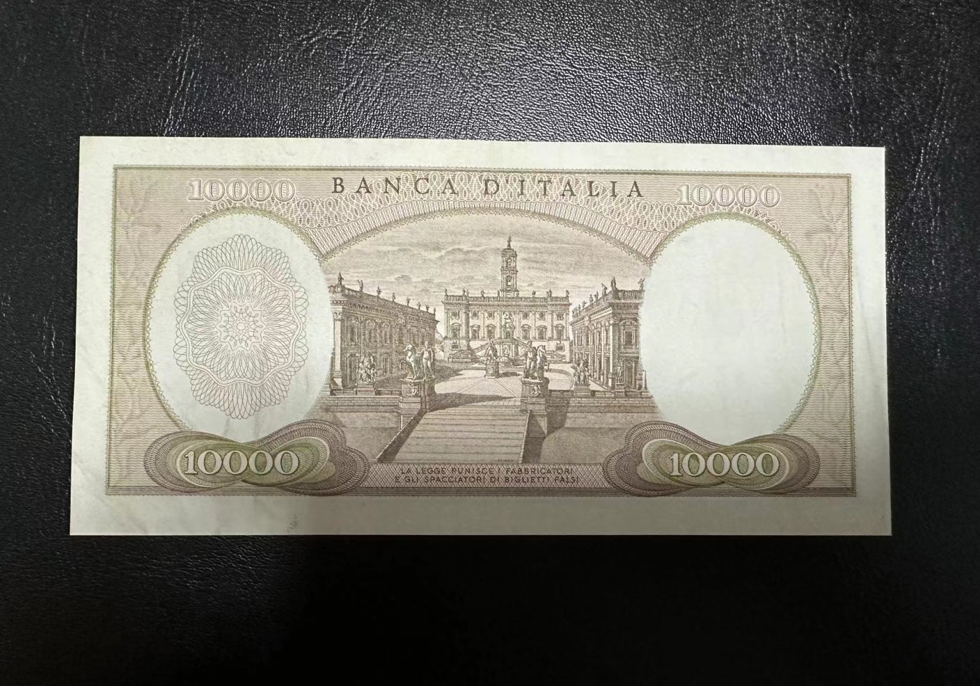 【Blue Auction】✨世界纸币精拍第354期——布克哈特【精】 意大利 1973年10000里拉 米开朗基罗 品相如图