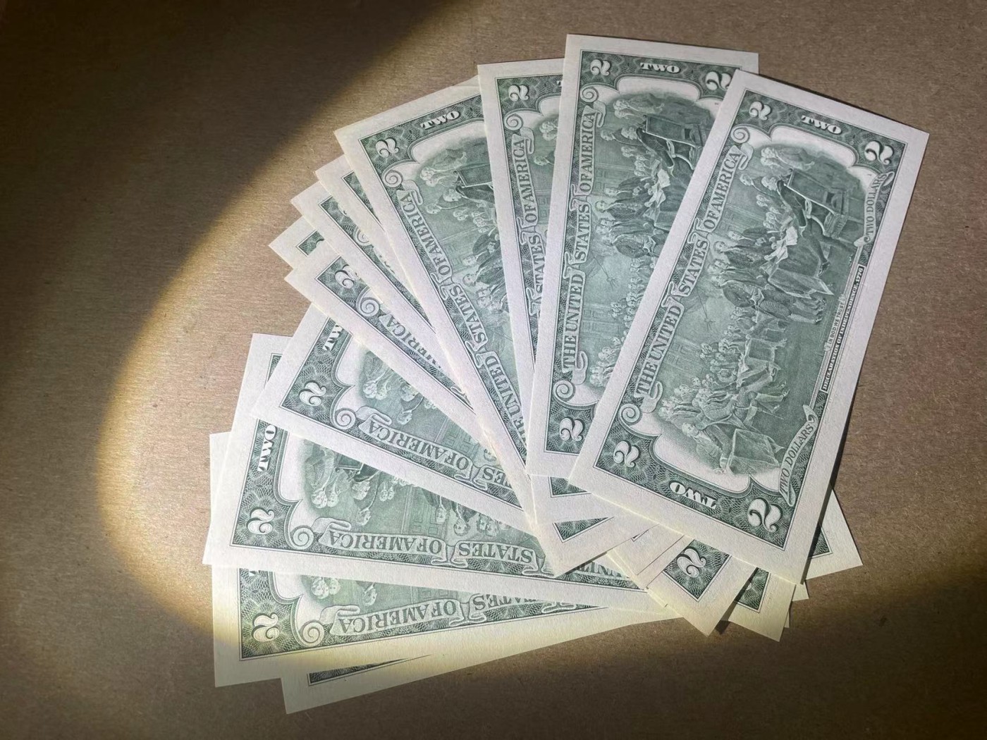 【Blue Auction】✨世界纸币精拍第354期——布克哈特【精】 【一组12张】美国 2017年2美金一组 全新UNC