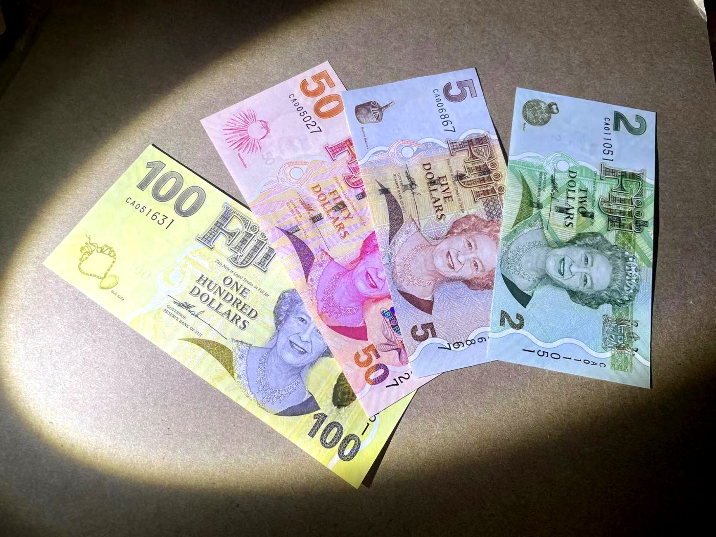 【Blue Auction】✨世界纸币精拍第354期——布克哈特【精】 【一组4张 包含无47】斐济 女王 2-100元一组 全新UNC