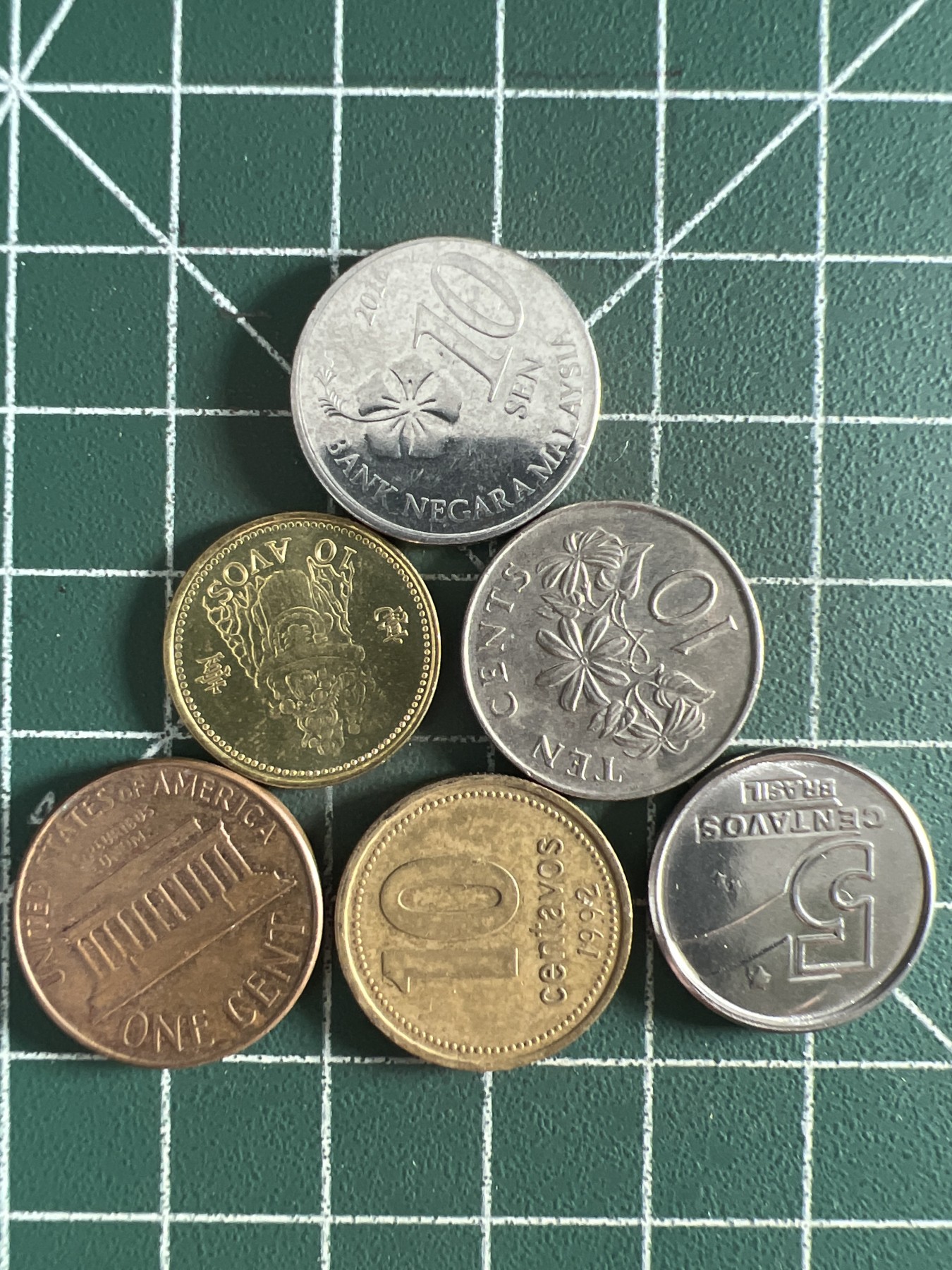 泡泡堂第371期  硬币专场 （无押金，捡漏，全场20包邮，偏远地区除外，接收代拍业务） 硬币六枚