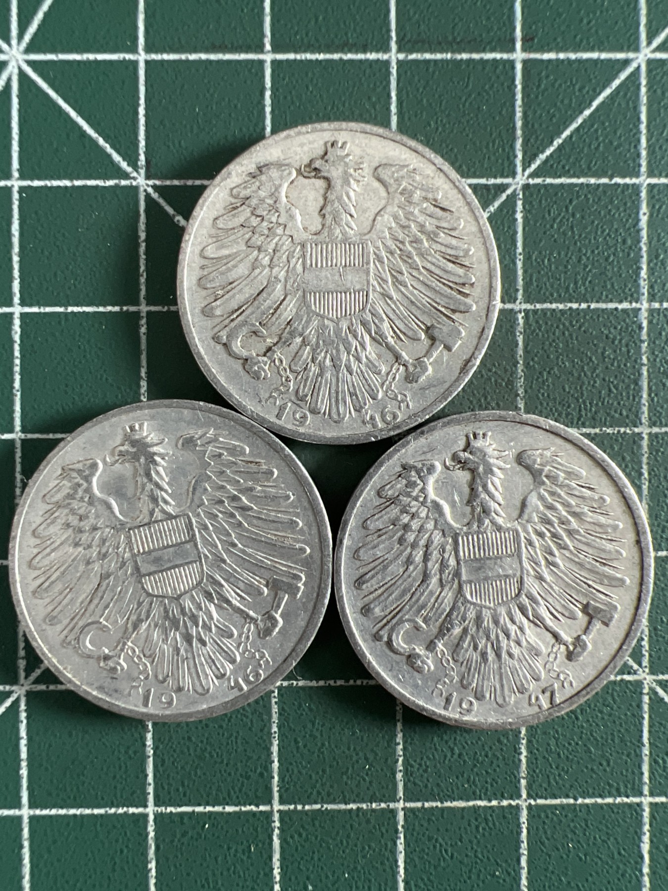 泡泡堂第371期  硬币专场 （无押金，捡漏，全场20包邮，偏远地区除外，接收代拍业务） 奥地利一先令三枚