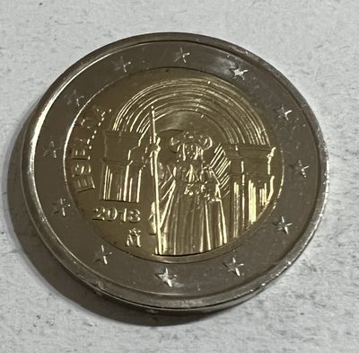 S&S Numismatic世界钱币-拍卖 第60期 - 西班牙2018年 世界遗产-德孔波斯特拉古城 2欧元双色纪念币