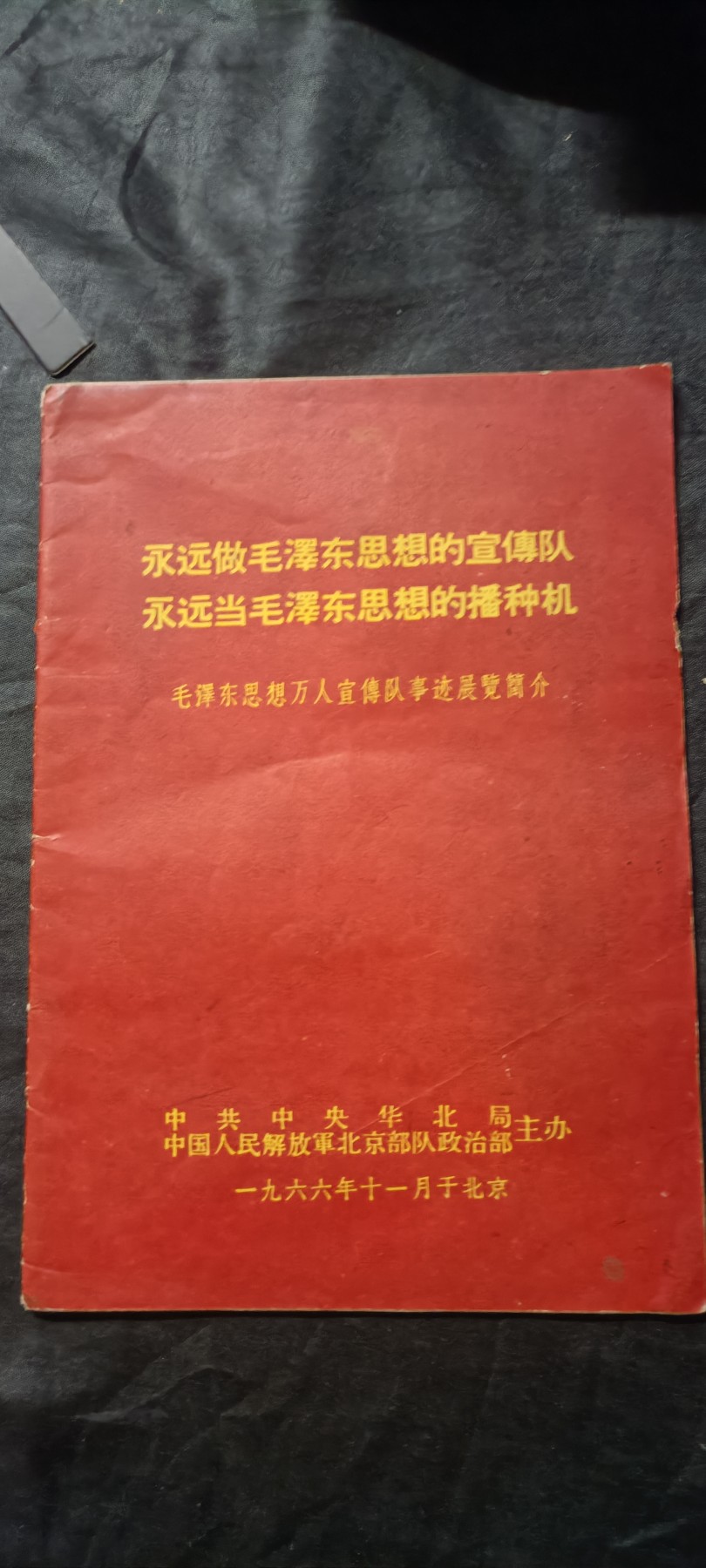 全场0起0押金！红色藏品专场！ 毛思想宣传队，毛林像，林提