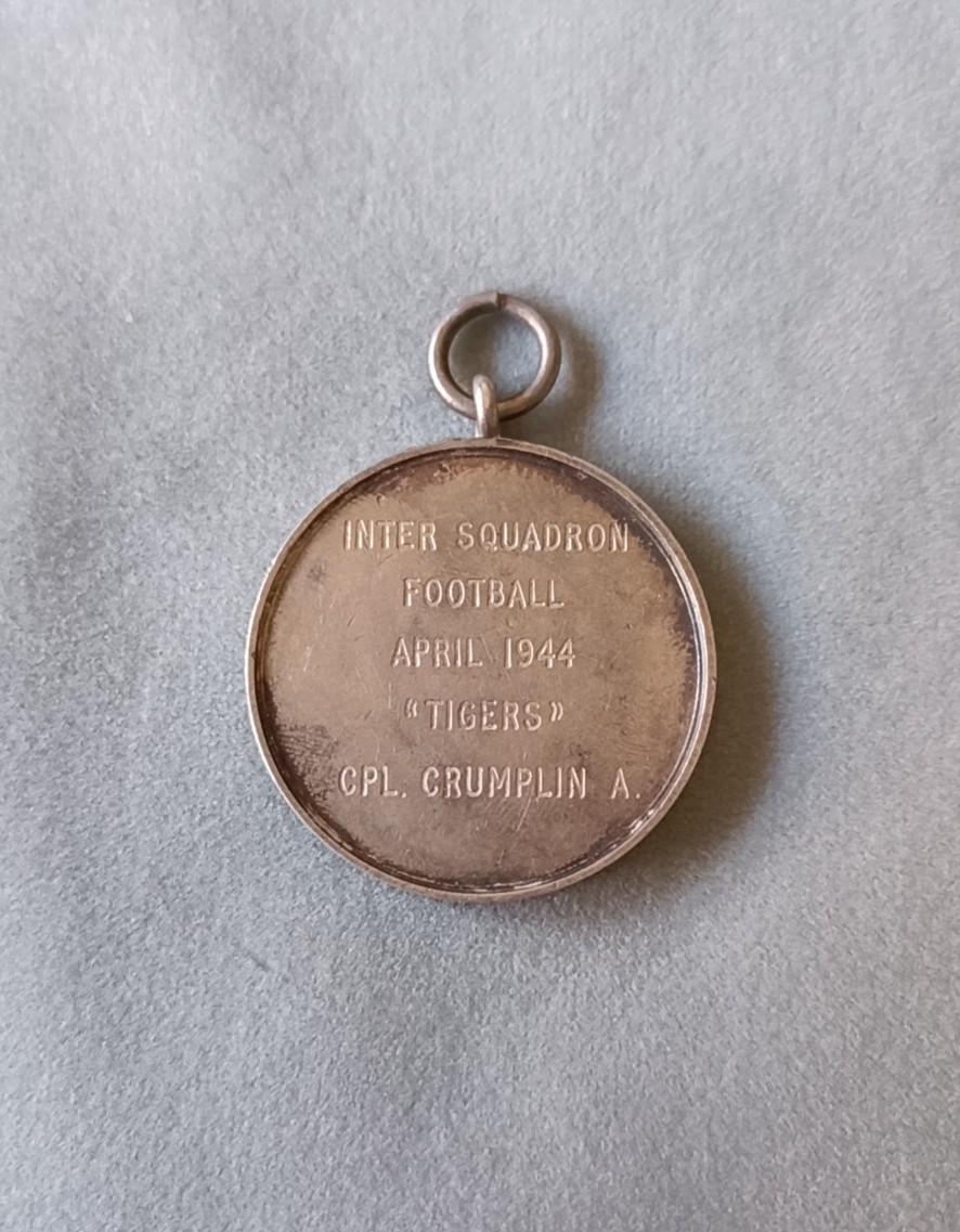 “China 中国”--英国皇家伯克郡团奖章专场 1944 年皇家伯克郡团足球比赛银牌“老虎”32mm