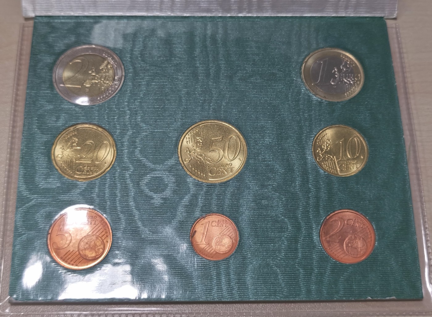 博洋堂世界钱币拍卖第037期（全场包邮） 梵蒂冈2010欧元套币8枚，克书120美金