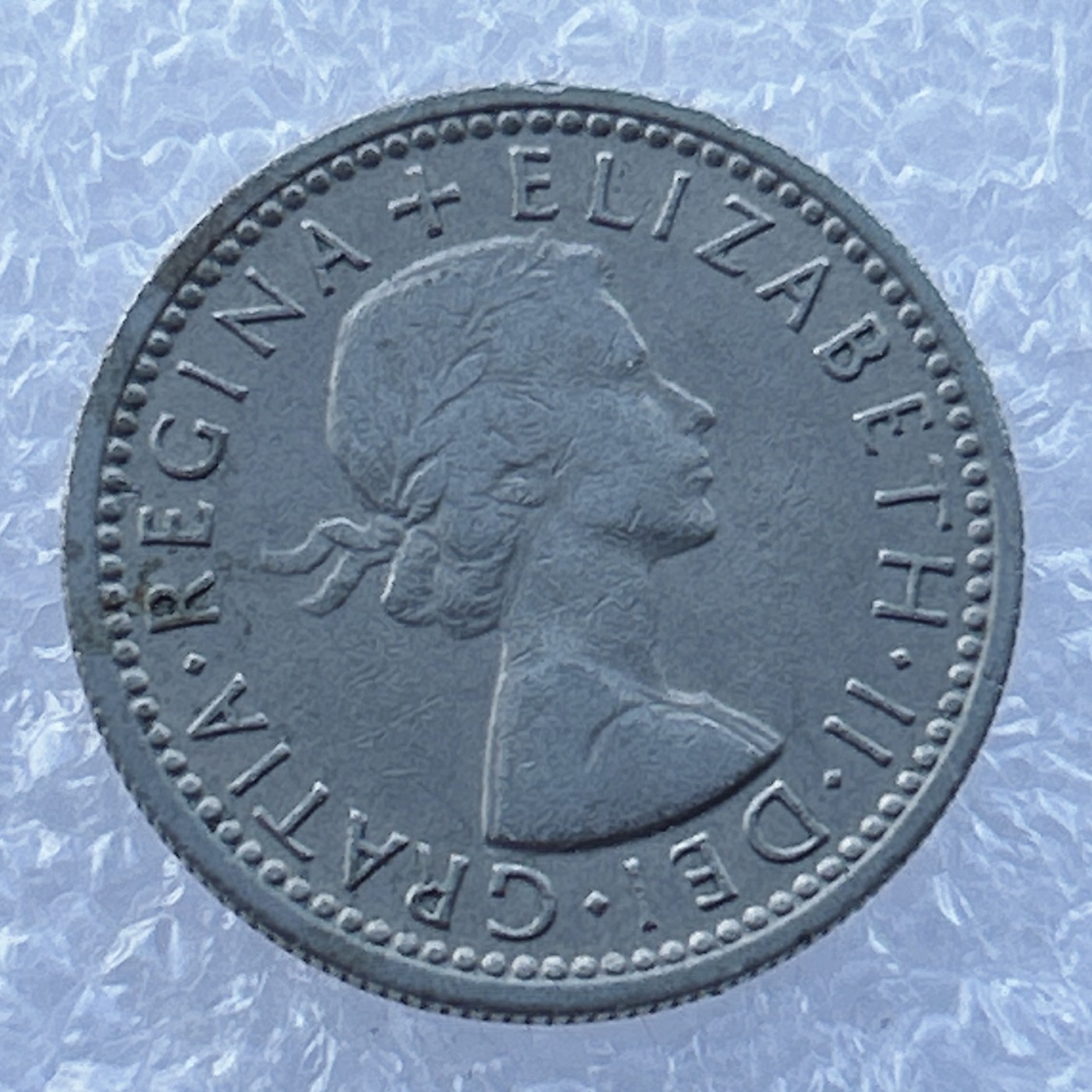 全场一元起拍 世界钱币散币场 第14期 英国1964年6便士