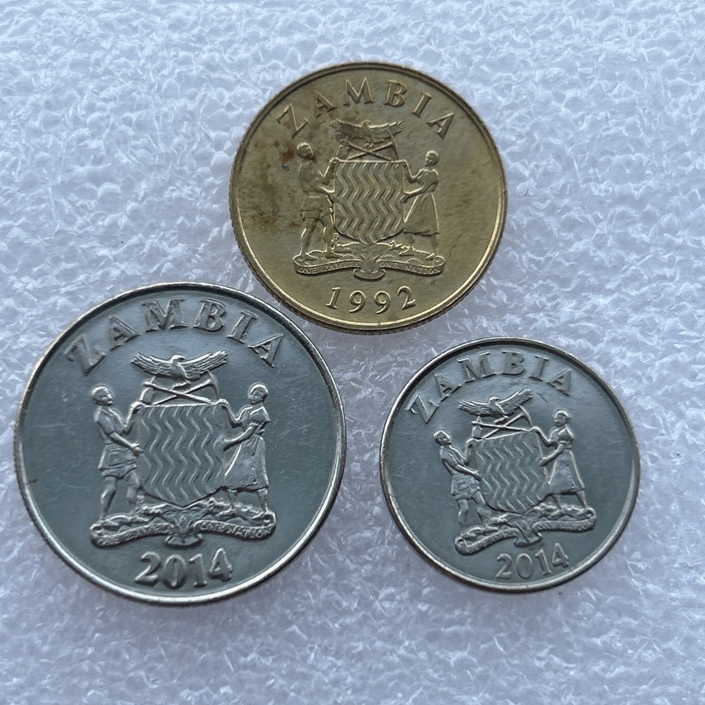 全场一元起拍 世界钱币散币场 第14期 赞比亚 动物