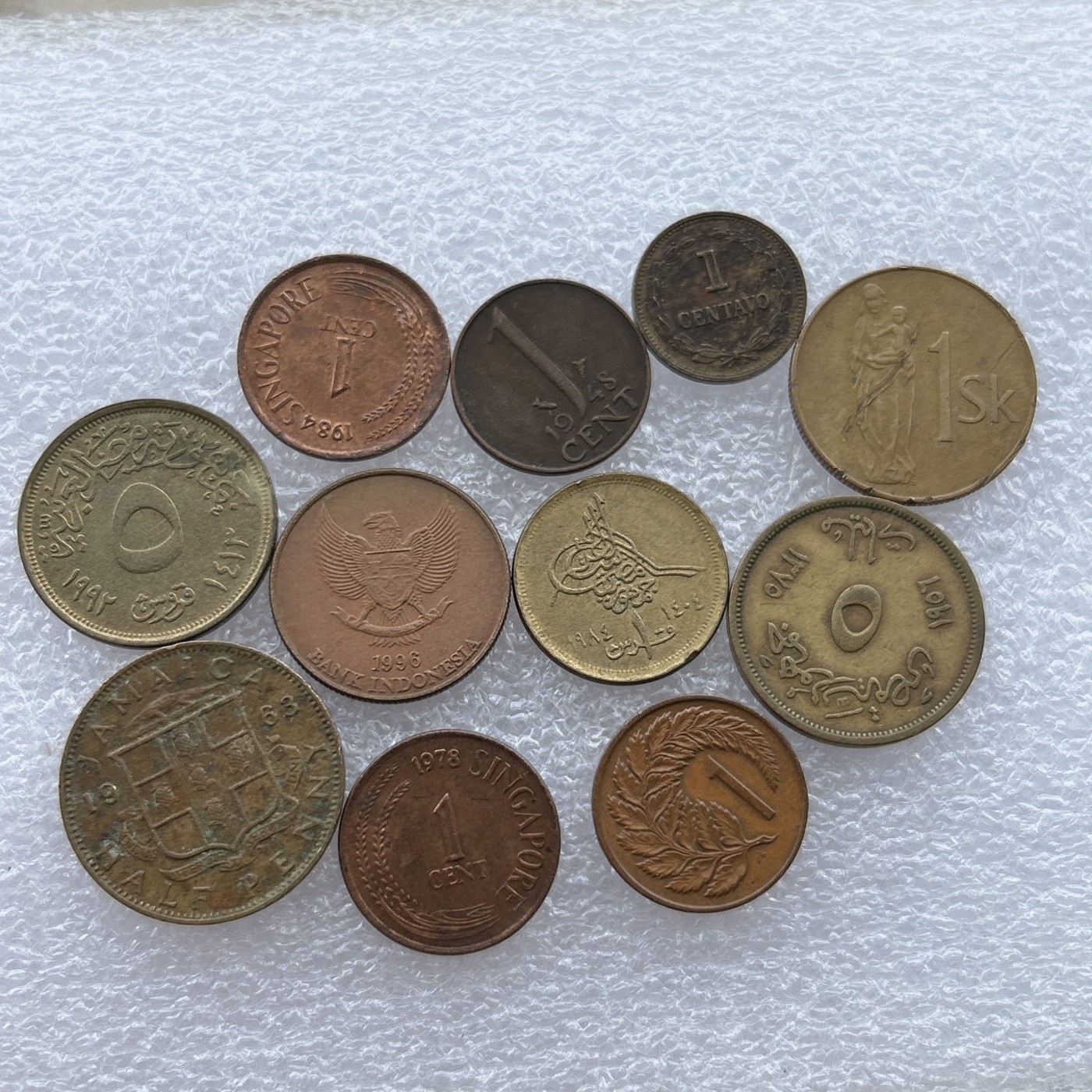 全场一元起拍 世界钱币散币场 第14期 铜币一组