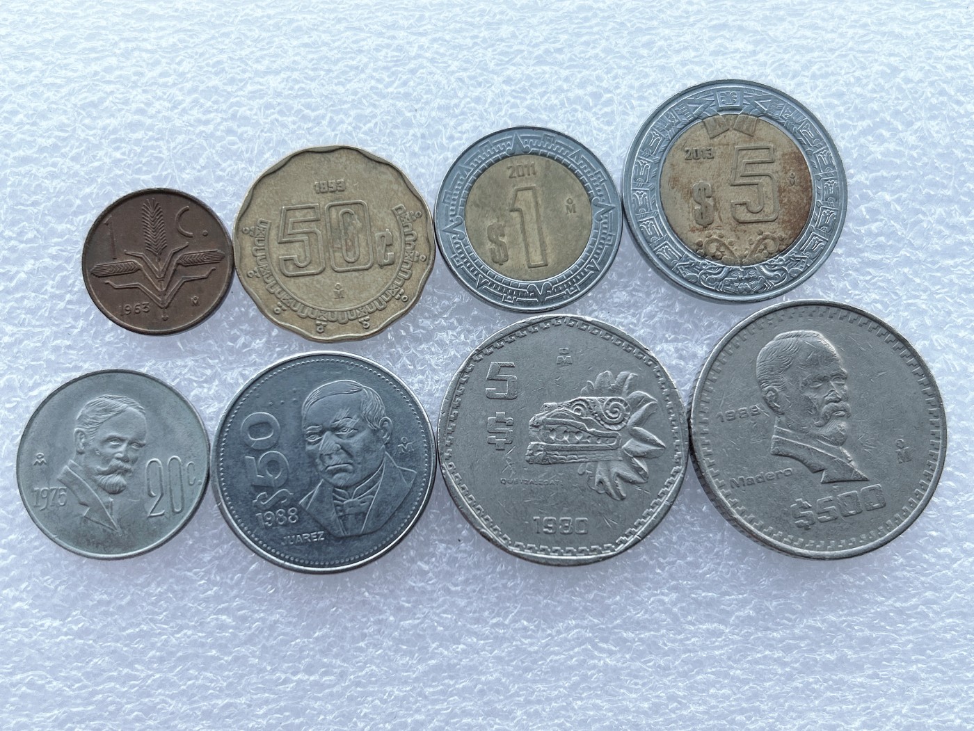 全场一元起拍 世界钱币散币场 第14期 墨西哥