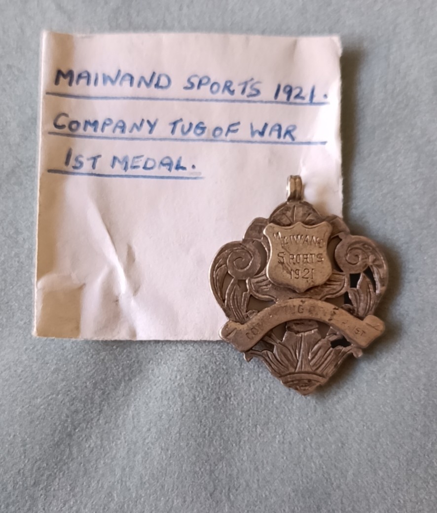 “China 中国”--英国皇家伯克郡团奖章专场 1921 年银章 皇家伯克郡团，7.7g