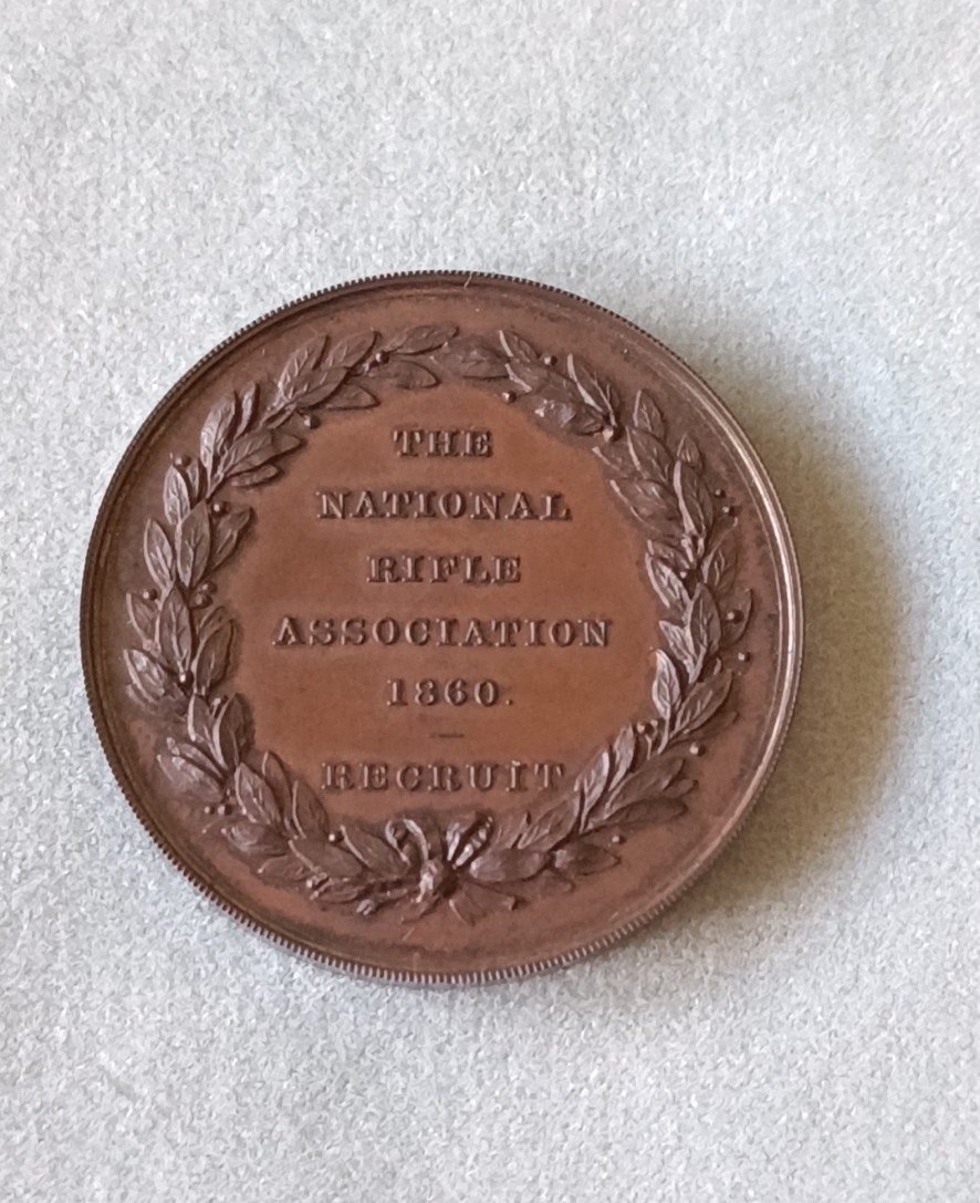 “China 中国”--英国皇家伯克郡团奖章专场 1903 年国家步枪联盟授予 皇家伯克郡团士官 32mm