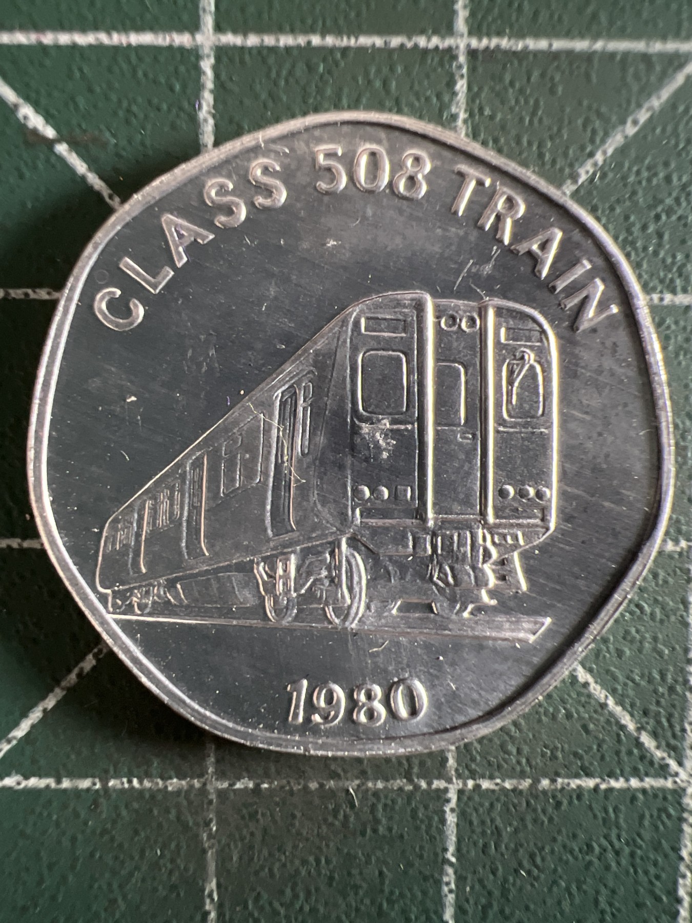 泡泡堂第372期  硬币专场 （无押金，捡漏，全场20包邮，偏远地区除外，接收代拍业务） 英国20便士电车代用币