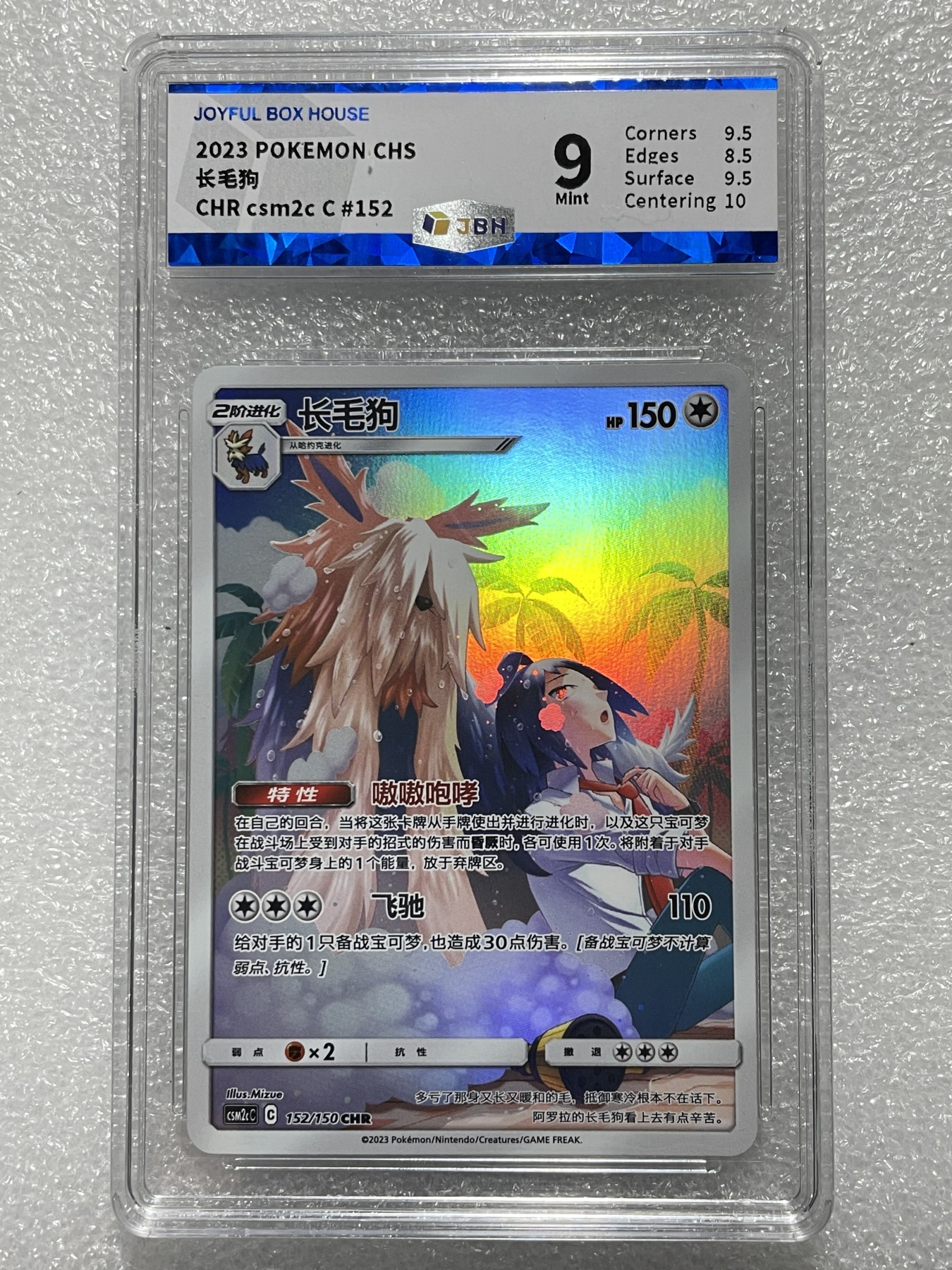 【德藏】卡牌拍卖第1期-宝可梦 Pokémon TCG专场 全场包邮 2023年 简中 CHR 长毛狗 JBH 9