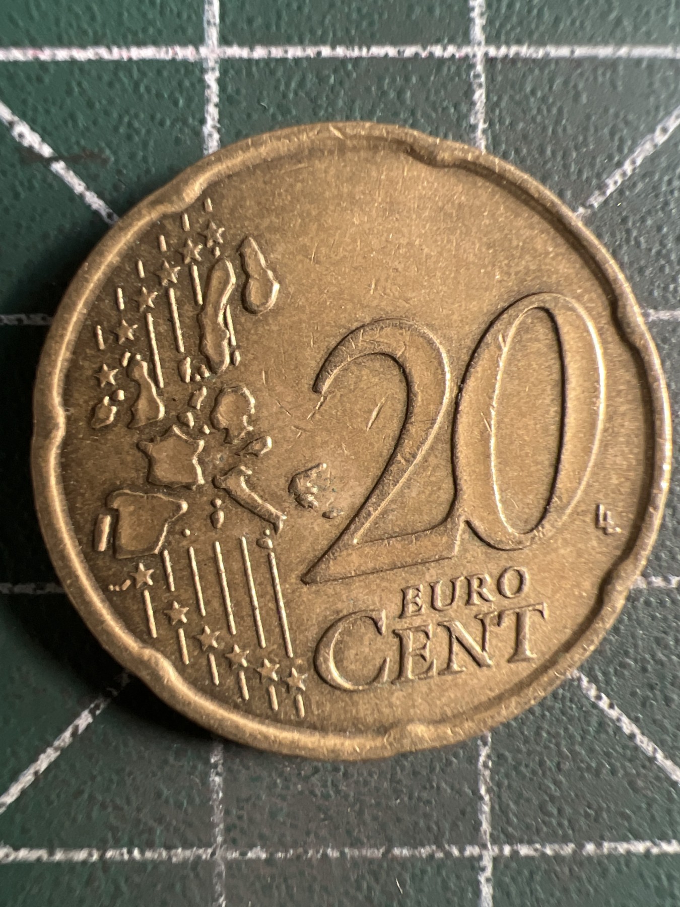 泡泡堂第372期  硬币专场 （无押金，捡漏，全场20包邮，偏远地区除外，接收代拍业务） 意大利20欧分