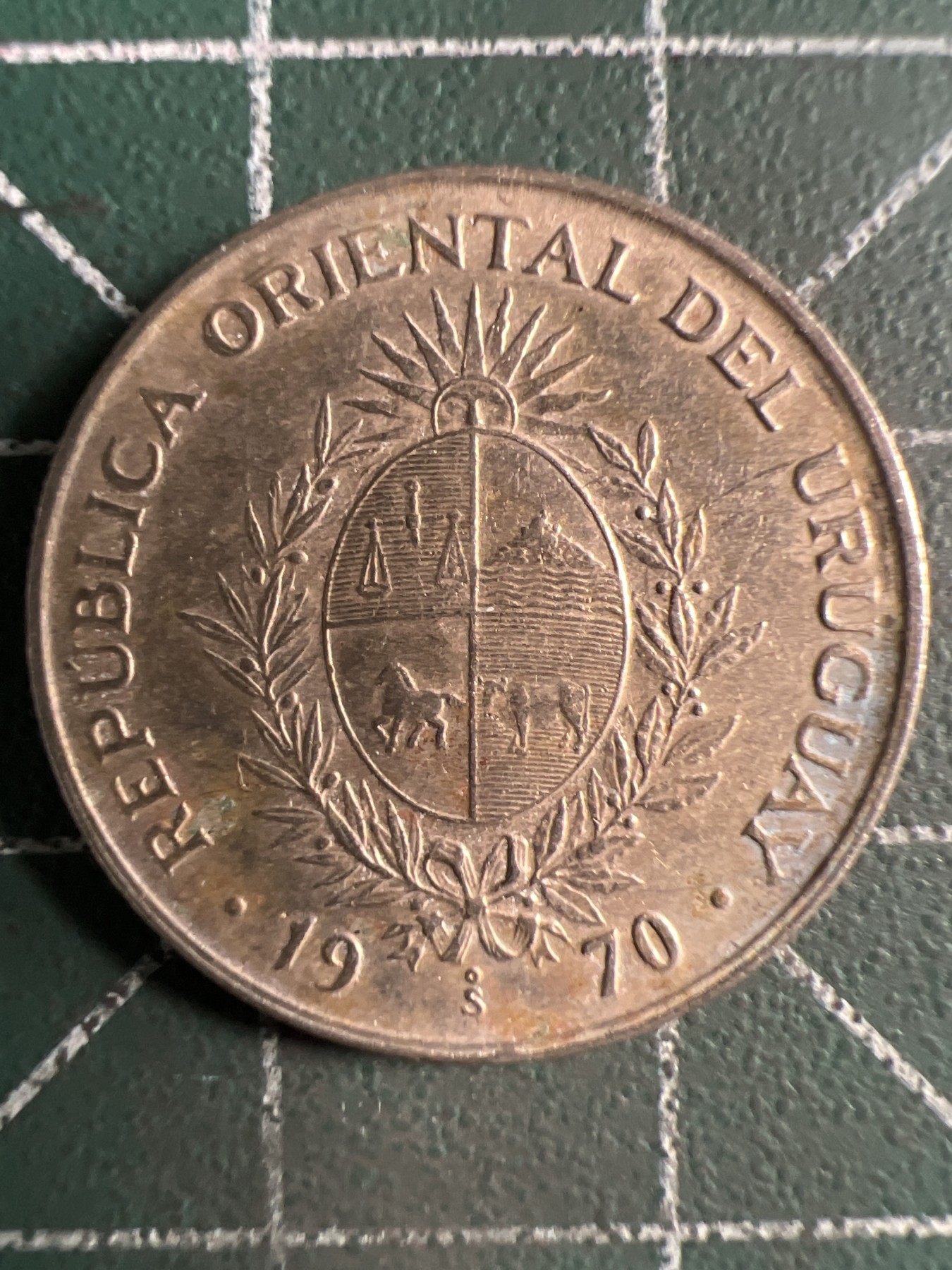 泡泡堂第372期  硬币专场 （无押金，捡漏，全场20包邮，偏远地区除外，接收代拍业务） 乌拉圭20比索