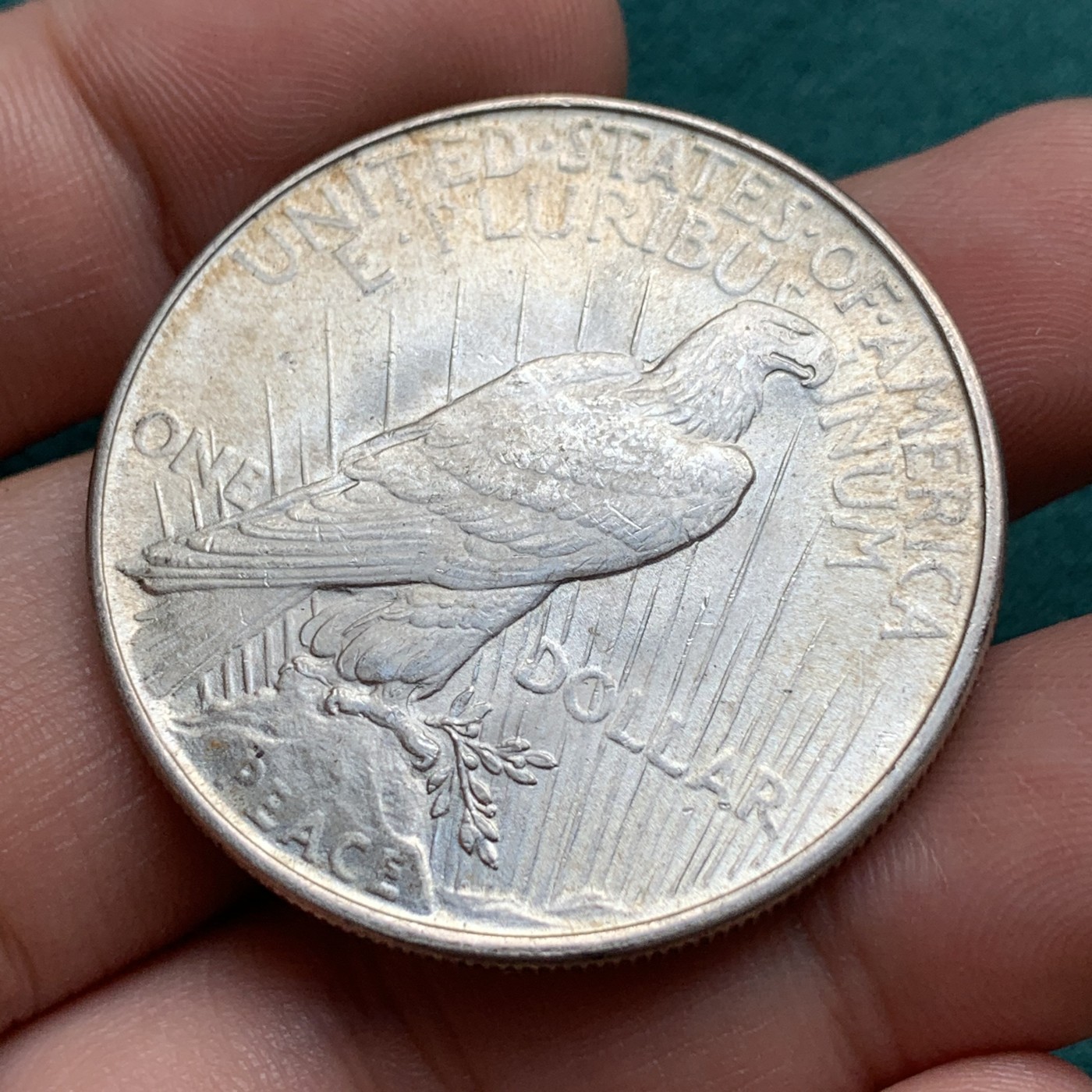 《竞宝斋》第187场-周日，周一 2场 (全场包邮) 美国1922年和平女神1元银币