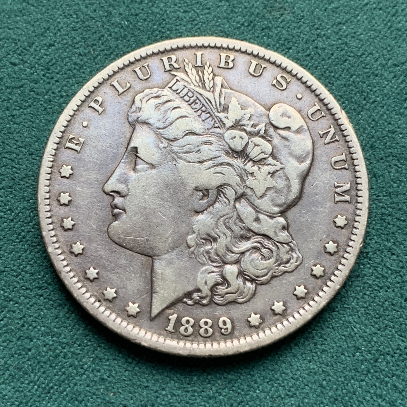 《竞宝斋》第187场-周日，周一 2场 (全场包邮) 美国1889年摩根银元 自然的味道