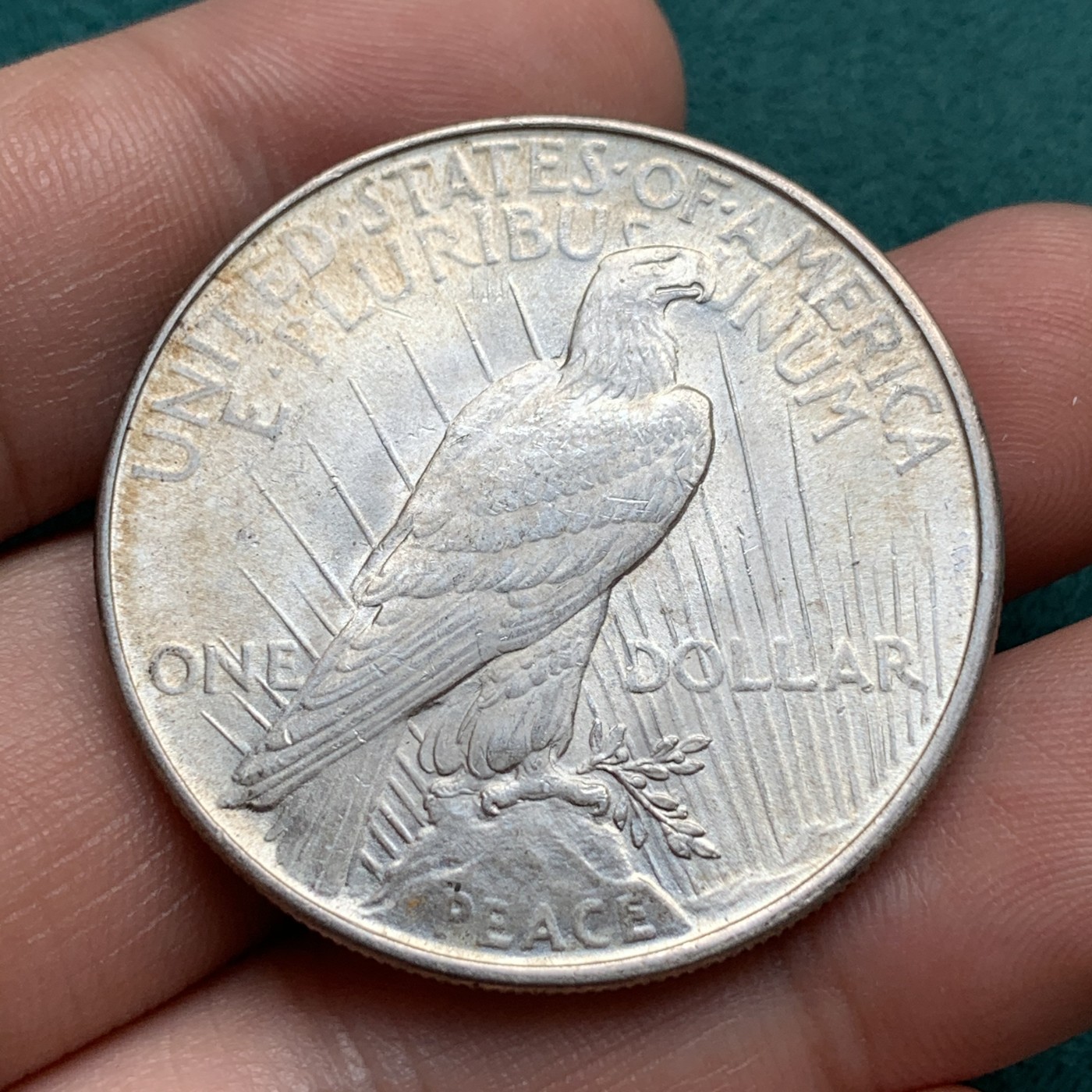 《竞宝斋》第187场-周日，周一 2场 (全场包邮) 美国1922年和平女神1元银币