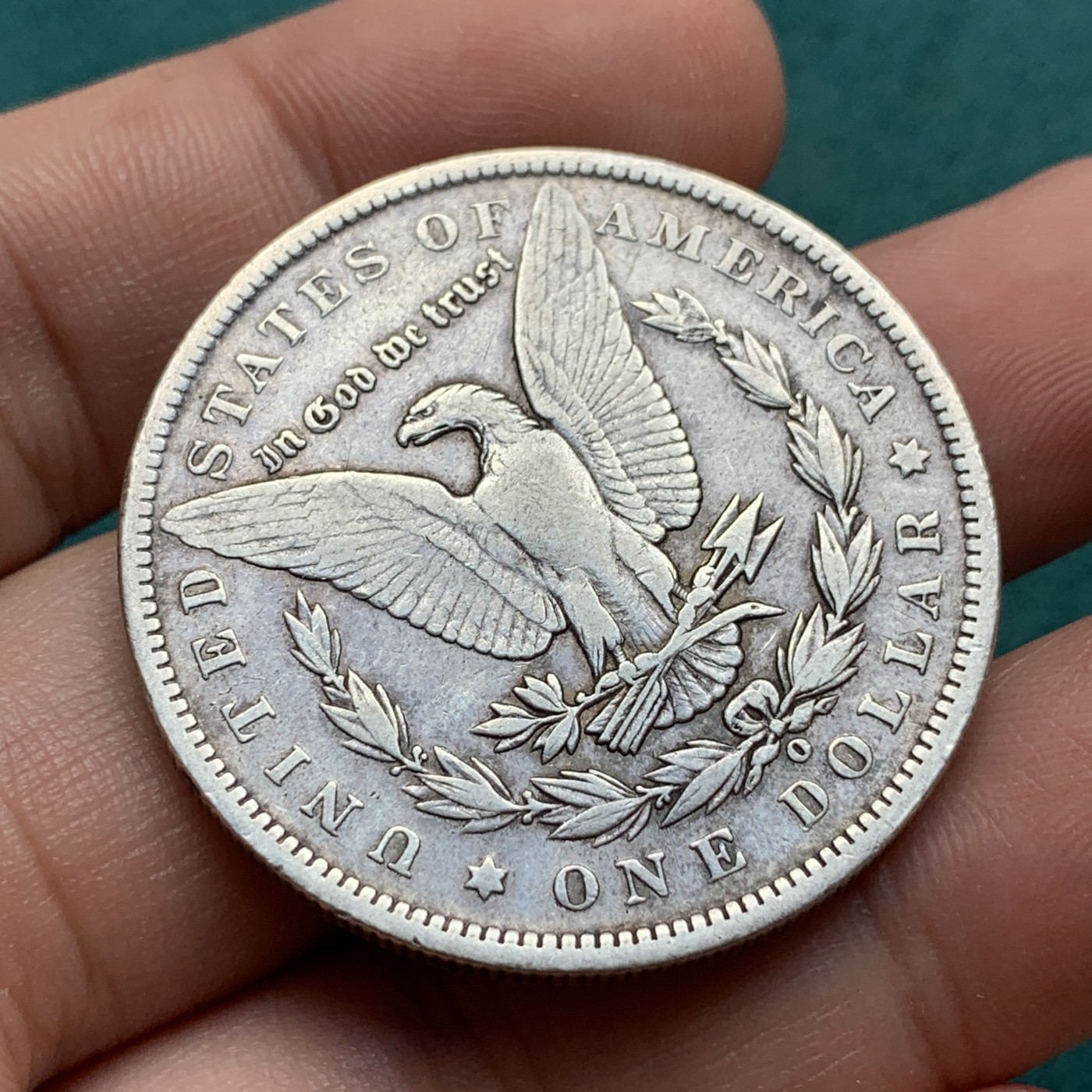 《竞宝斋》第187场-周日，周一 2场 (全场包邮) 美国1889年摩根银元 自然的味道