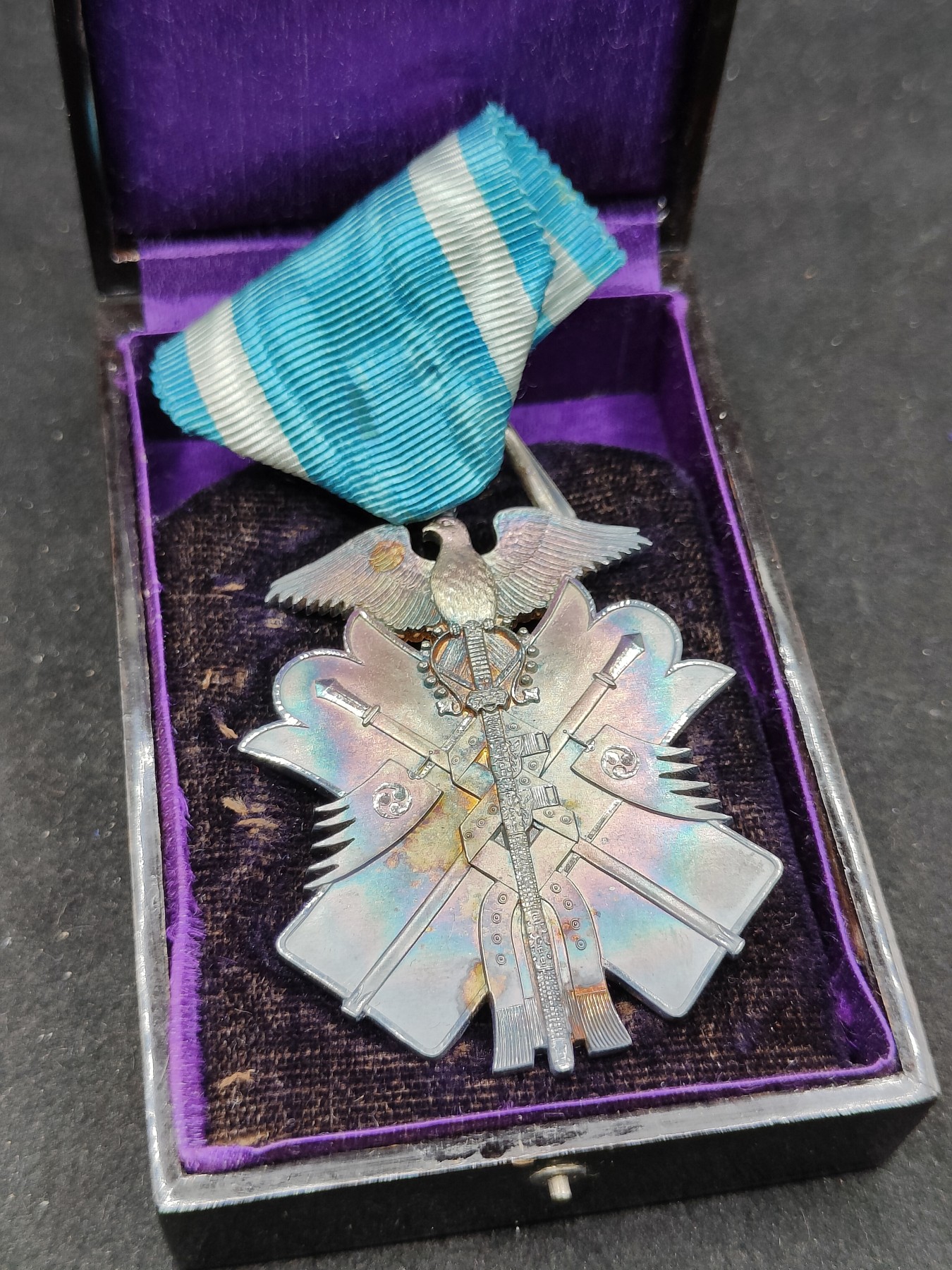 全场0元起拍 第80期 咸鱼国勋章拍卖专场 8月9日（周三）下午6：00开始 日本明治时期六级金鸱章-