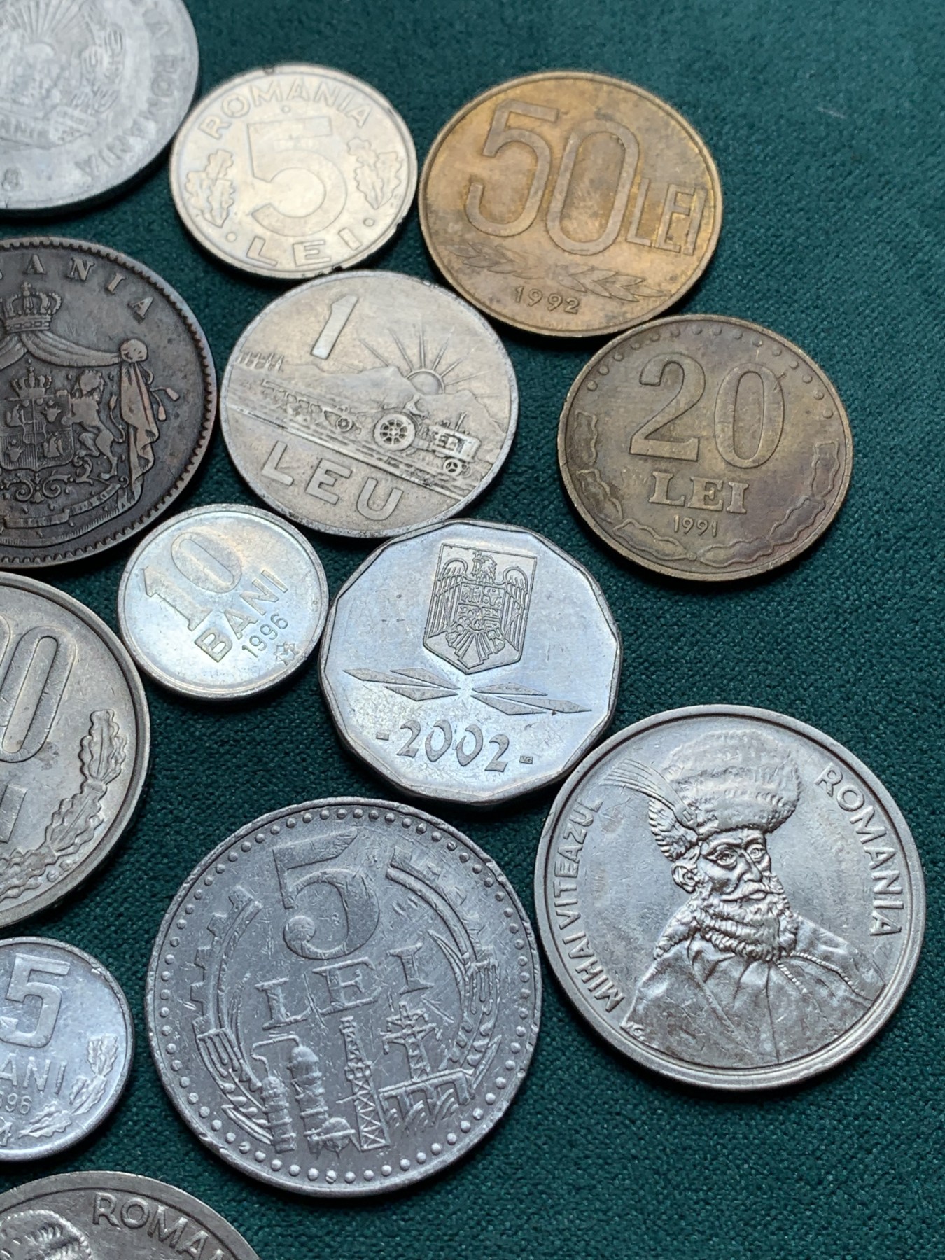 《竞宝斋》第187场-周日，周一 2场 (全场包邮) 罗马尼亚硬币一组