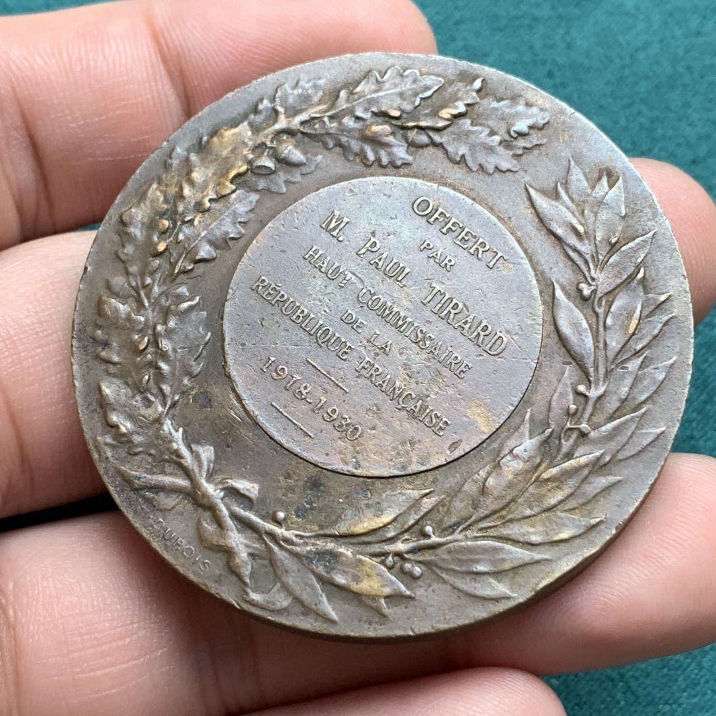 《竞宝斋》第187场-周日，周一 2场 (全场包邮) 法国云端女神艺术铜章  直径：49mm  重量：63.3g  边铭：丰饶角＋铜标