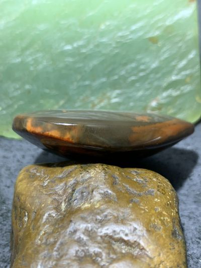 放福利！精美冰飘心战国红玛瑙大吊坠一个， 放福利！精美冰飘心战国红玛瑙大吊坠一个，