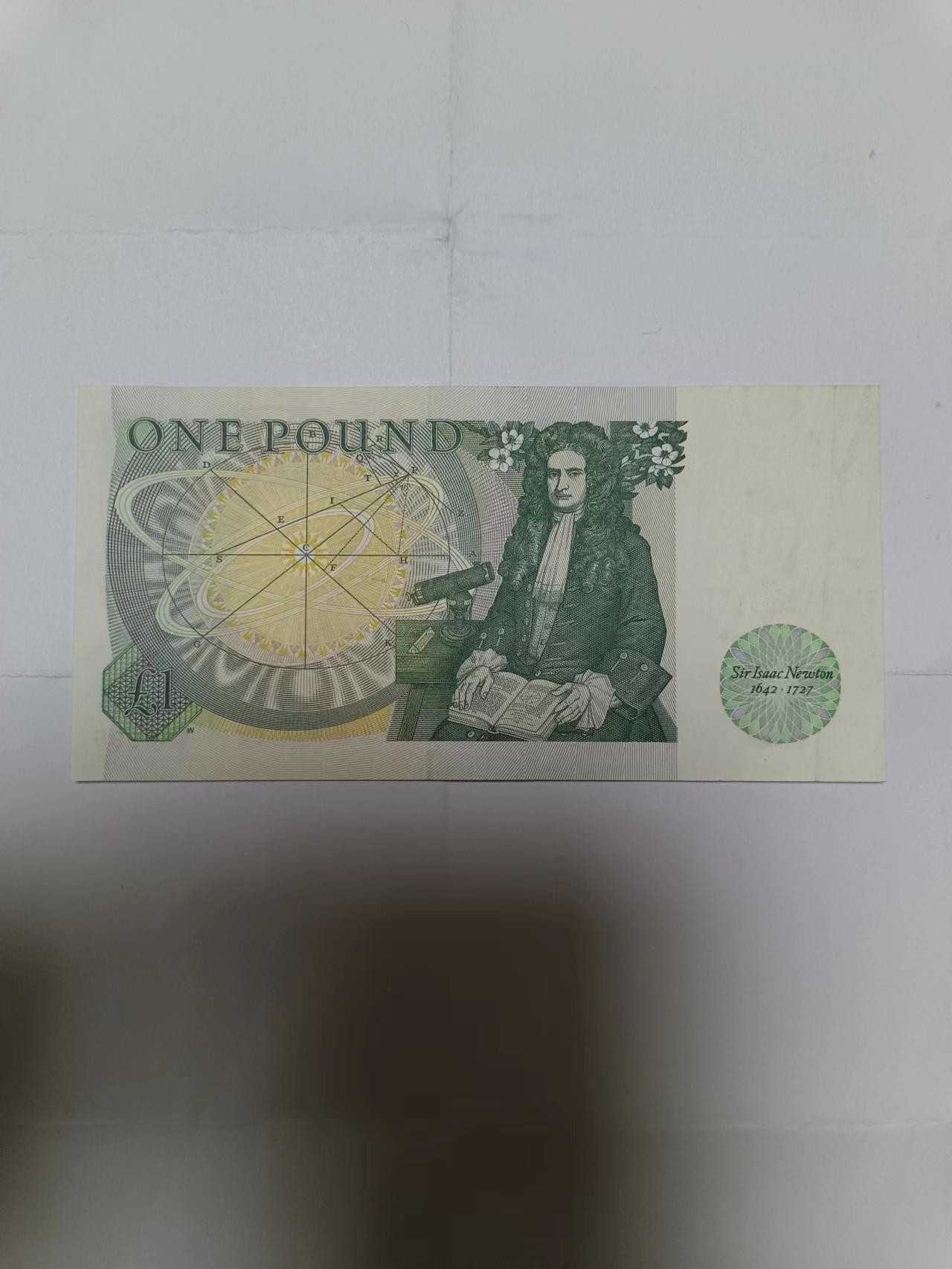【20230809】非全新纸币第五十三场 英国D序列1镑