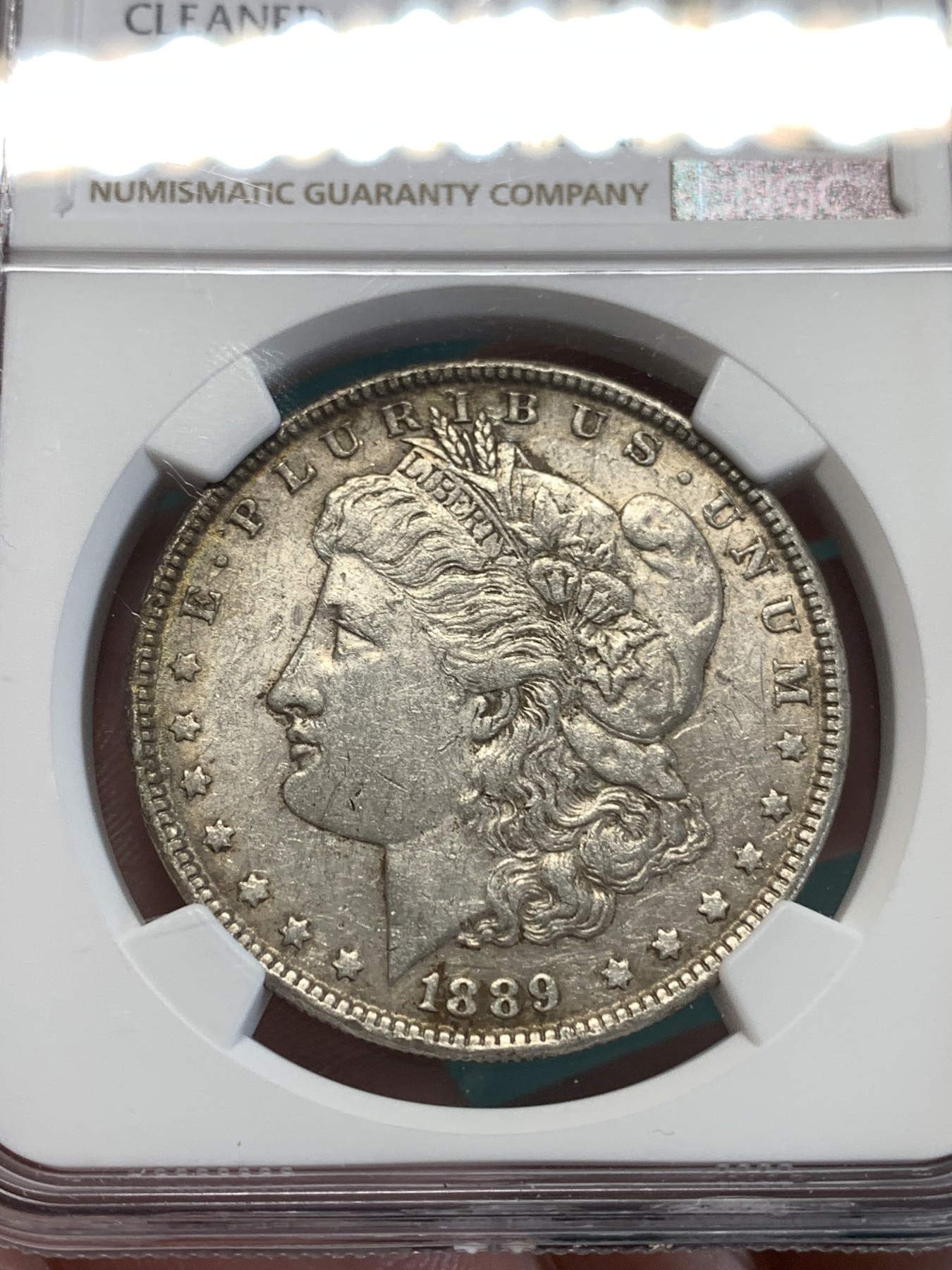 《竞宝斋》第188场-周日，周一 2场 (全场包邮) NGC XF 美国1889年摩根银元