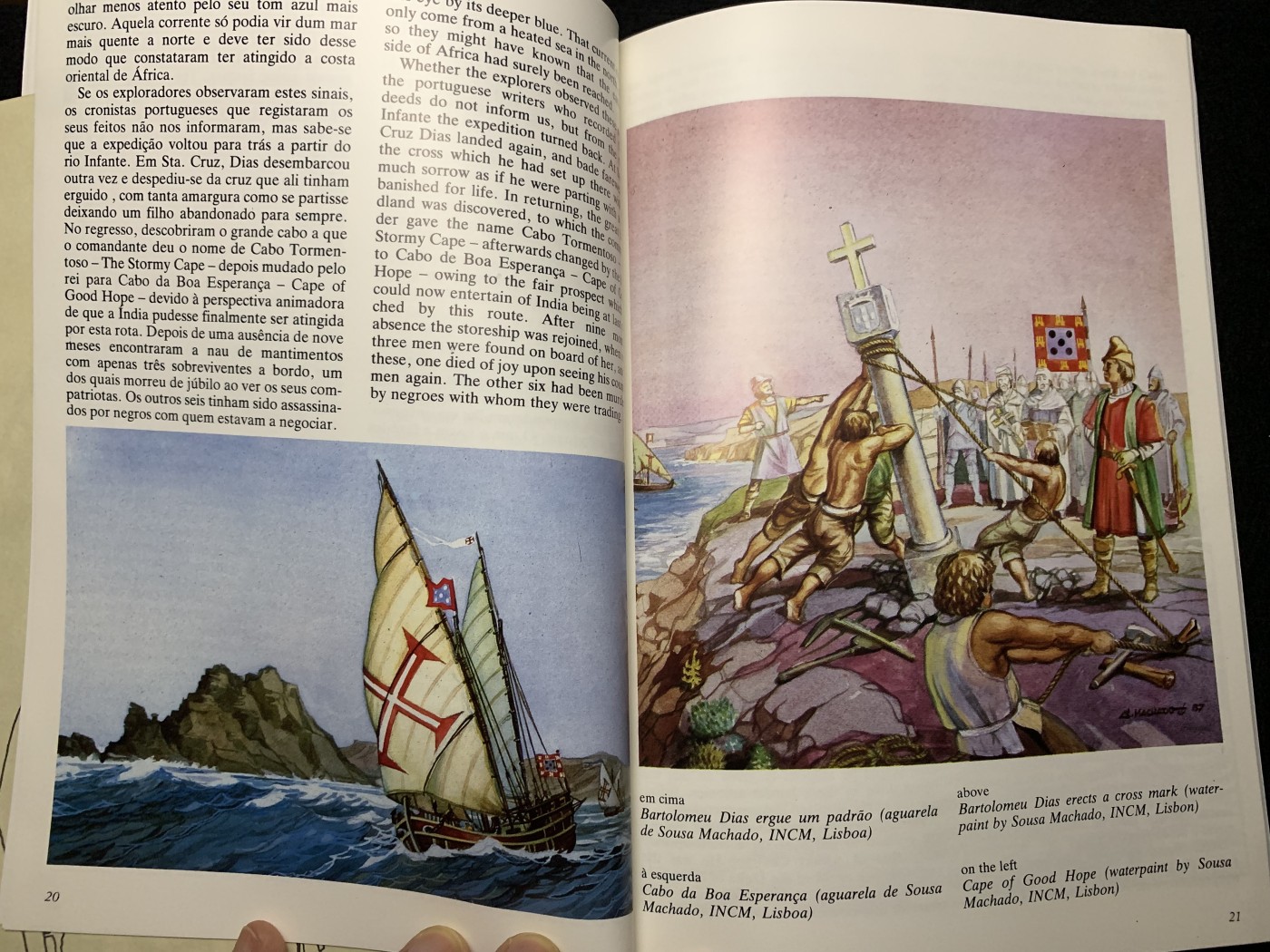 《竞宝斋》第188场-周日，周一 2场 (全场包邮) 葡萄牙1988年地理大发现系列银币第一组，四枚精制银币，附有首发纪念册（少见）