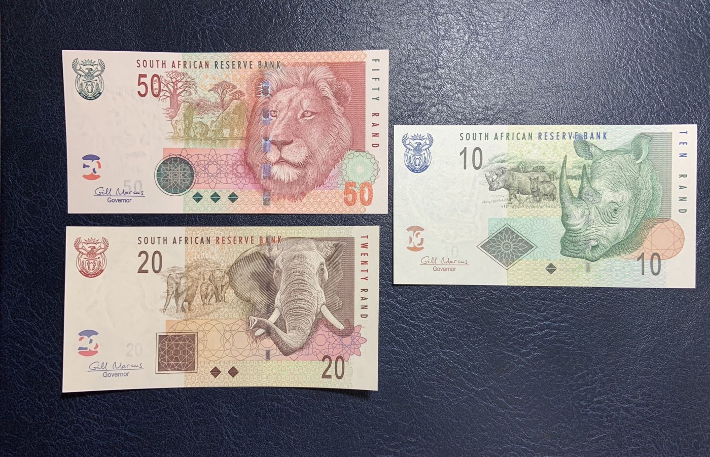 收藏联盟Quantum Auction 第280期拍卖  南非2009年10-50兰特 品相全新UNC