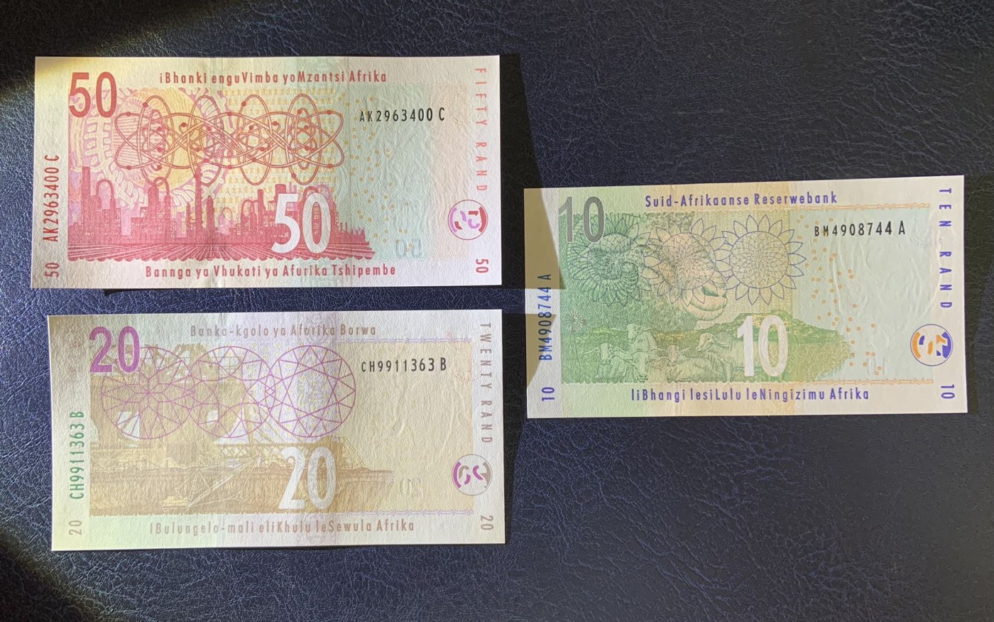 收藏联盟Quantum Auction 第280期拍卖  南非2009年10-50兰特 品相全新UNC