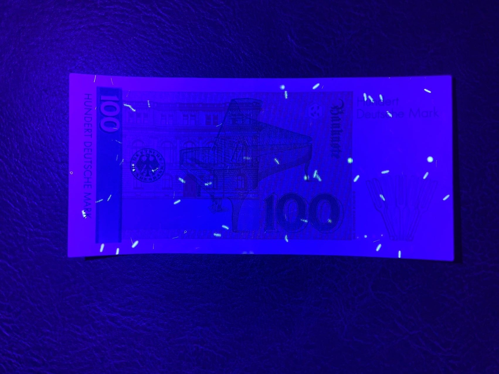 收藏联盟Quantum Auction 第280期拍卖  德国联邦1993年100马克 品相AU- 钢琴家克拉拉.舒曼