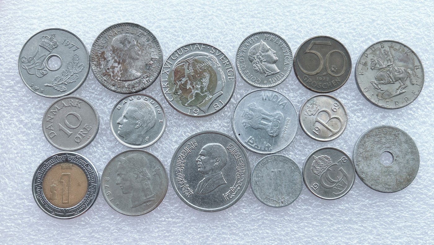 全场一元起拍 世界钱币散币场 第15期 散币