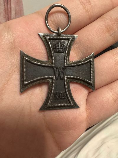 8月12晚8点德奥勋奖章小拍场 - 一战蒂德二级铁十字勋章，厂标Z