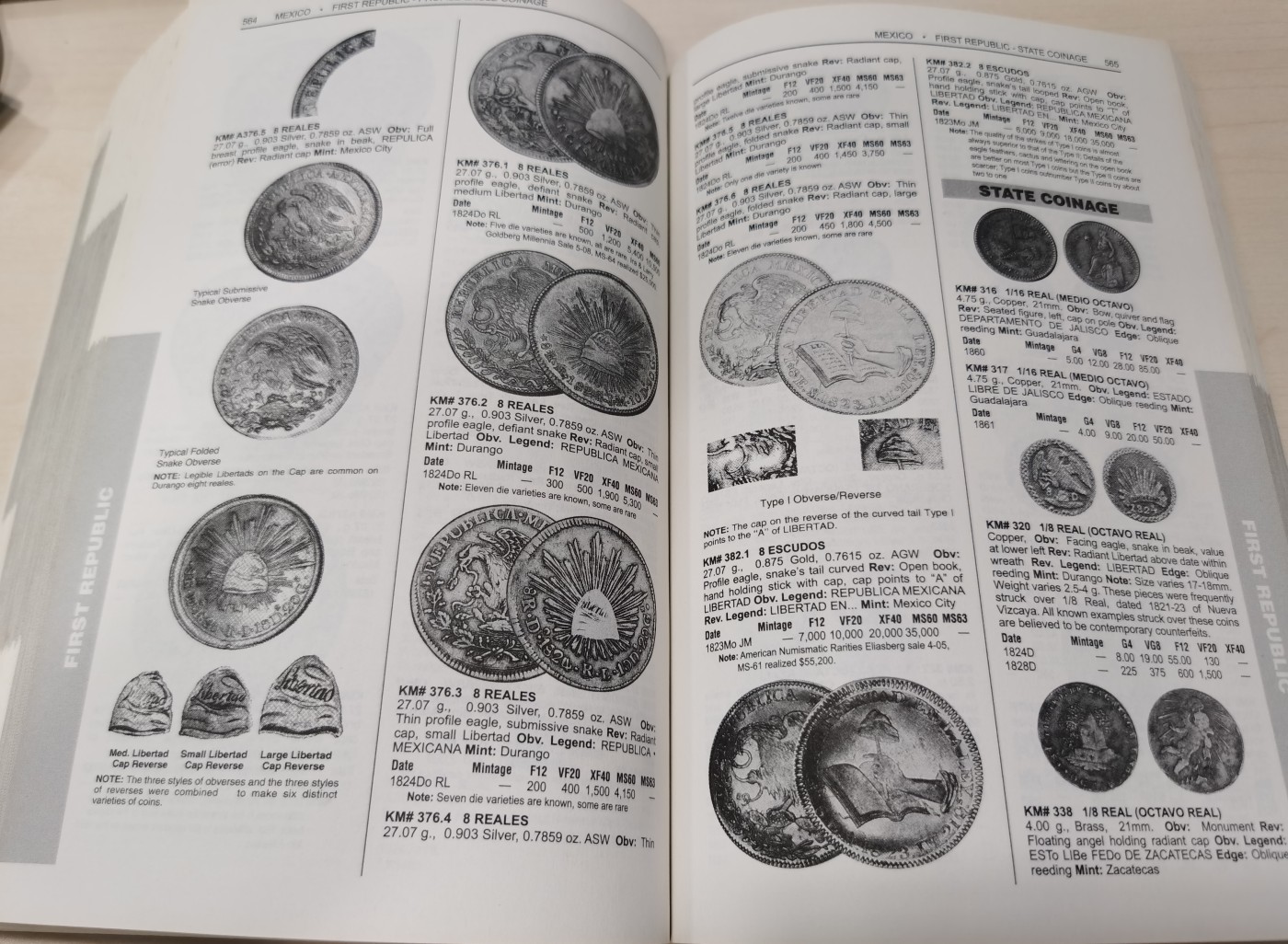 博洋堂世界钱币拍卖第038期（全场包邮） 克劳斯2017年北美硬币和价格目录：美国、加拿大和墨西哥 第26版，少见的细分目录，厚达744页（该拍品运费到付）