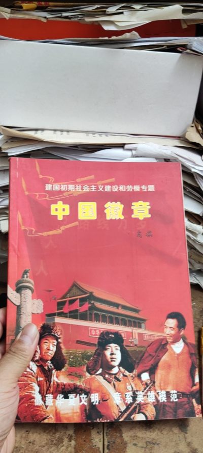 建国初期社会主义建设和劳模专题中国徽章（8.5品左右） - 建国初期社会主义建设和劳模专题中国徽章（8.5品左右）