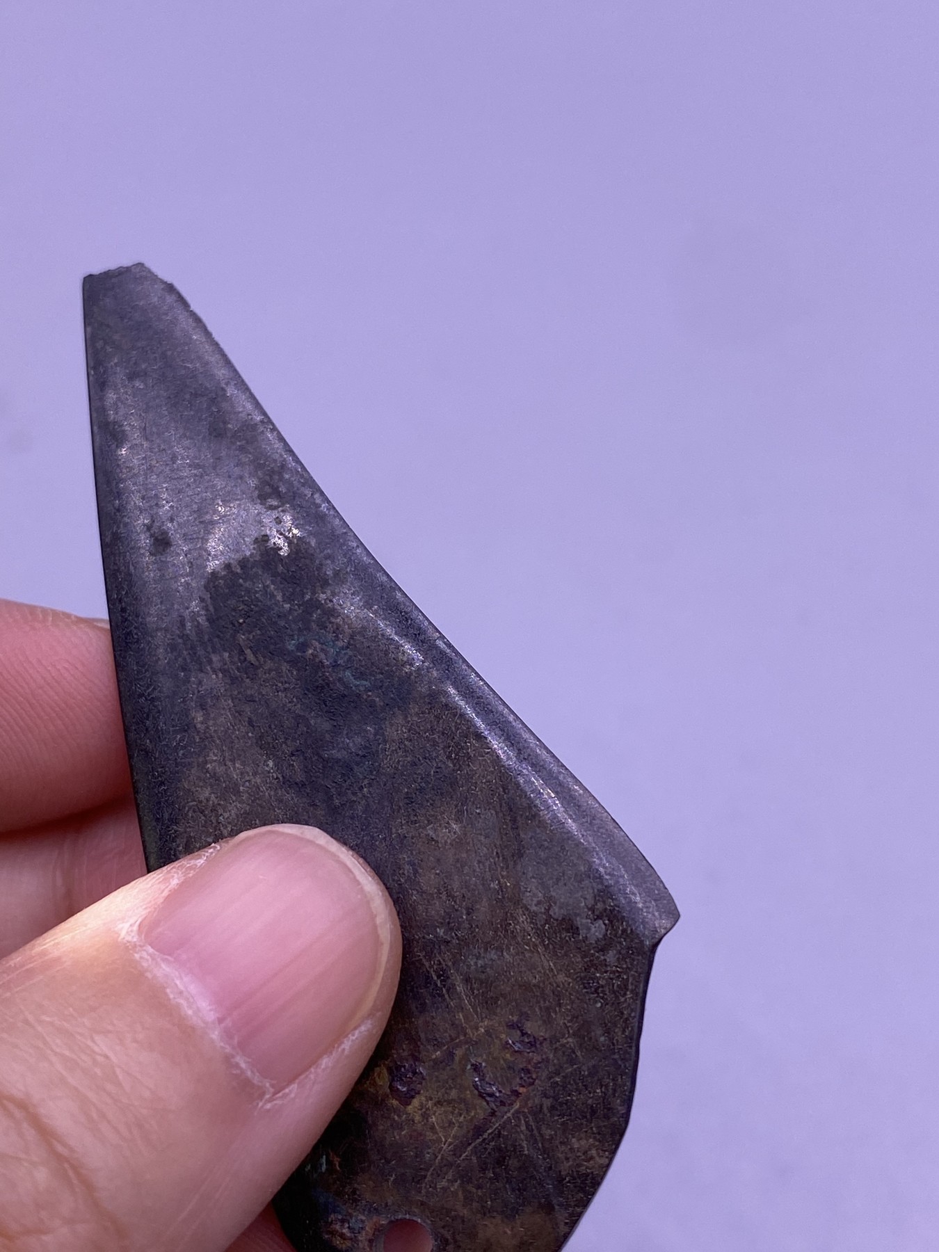 辽金时期铜小刀，尺寸6厘米，品相如图，450包快递