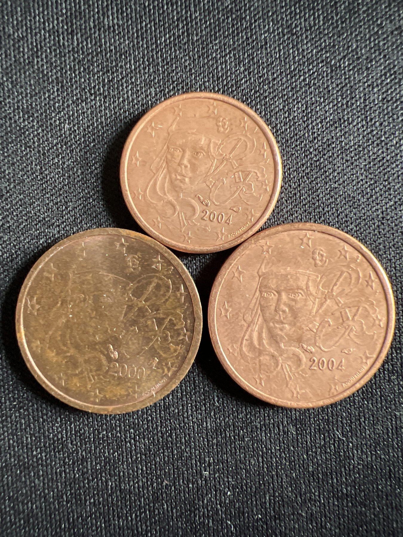 泡泡堂第376期 硬币专场 （无押金，捡漏，全场20包邮，偏远地区除外，接收代拍业务） 法国三枚