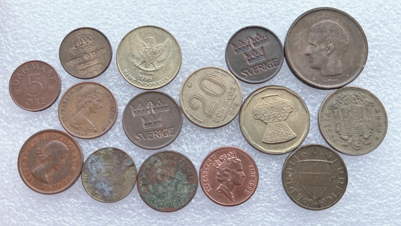 全场一元起拍 世界钱币散币场 第15期 铜币