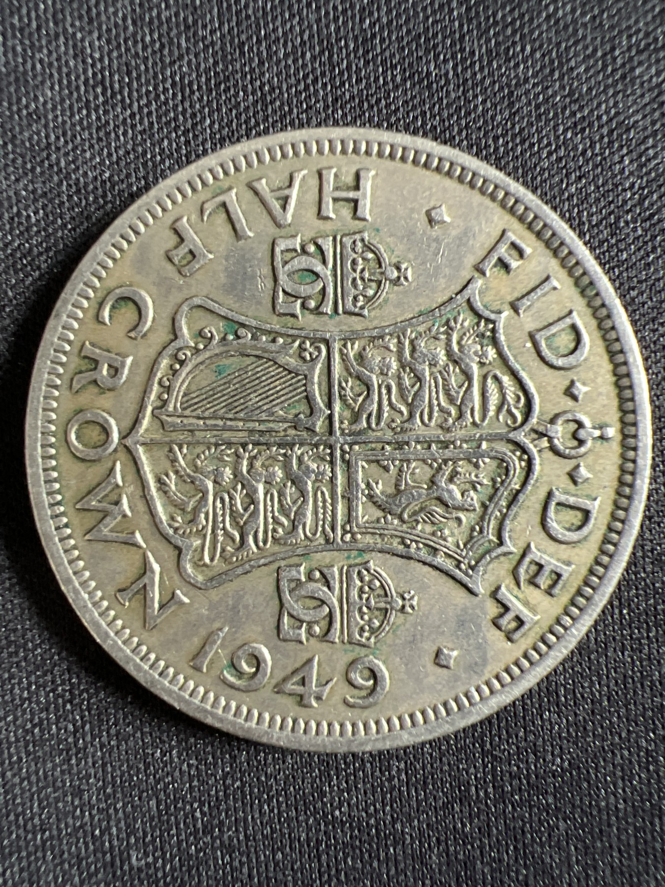 泡泡堂第376期 硬币专场 （无押金，捡漏，全场20包邮，偏远地区除外，接收代拍业务） 乔六1949年半克朗