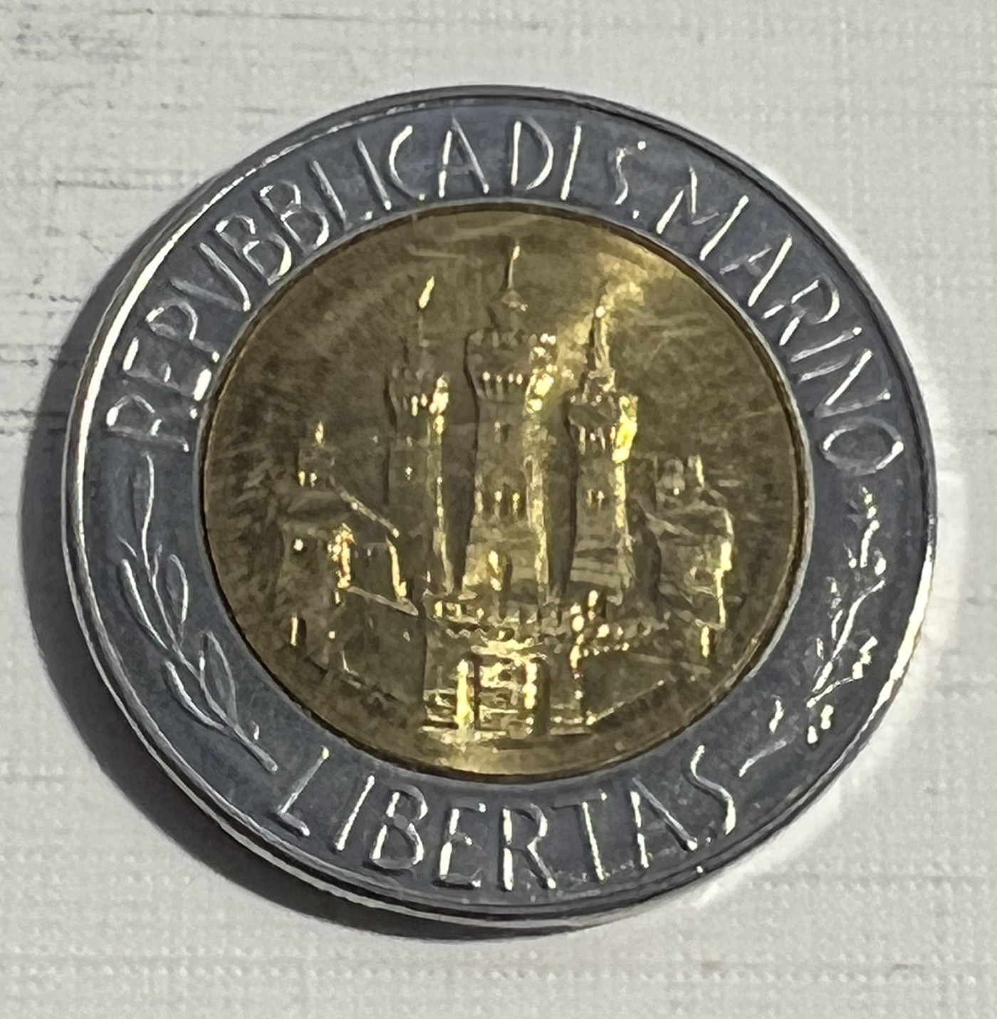 S&S Numismatic世界钱币-拍卖 第124期  圣马力诺1984年 阿尔伯特·爱因斯坦 500里拉双色纪念币