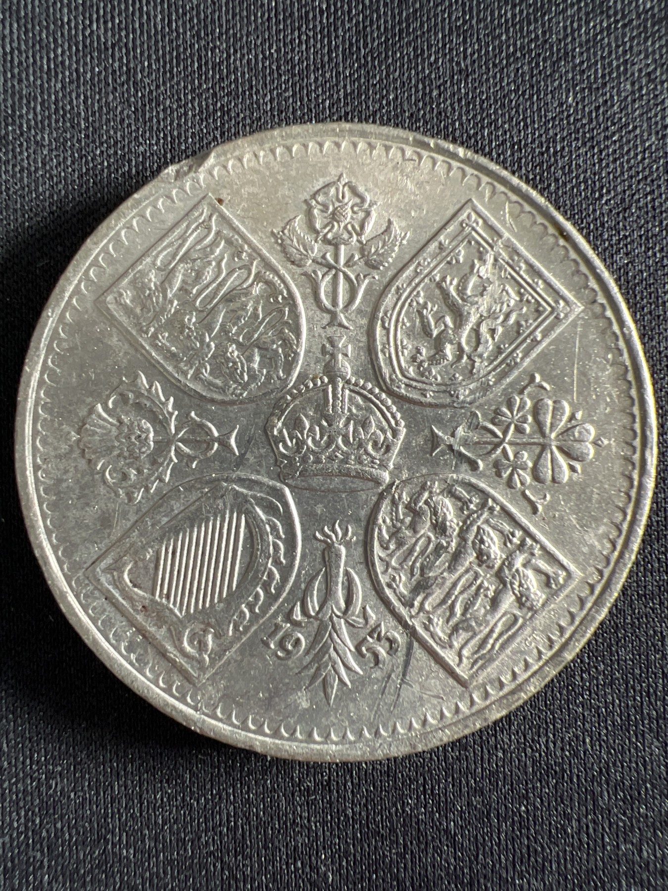 泡泡堂第378期 硬币专场 （无押金，捡漏，全场20包邮，偏远地区除外，接收代拍业务） 伊二登基纪念币五先令